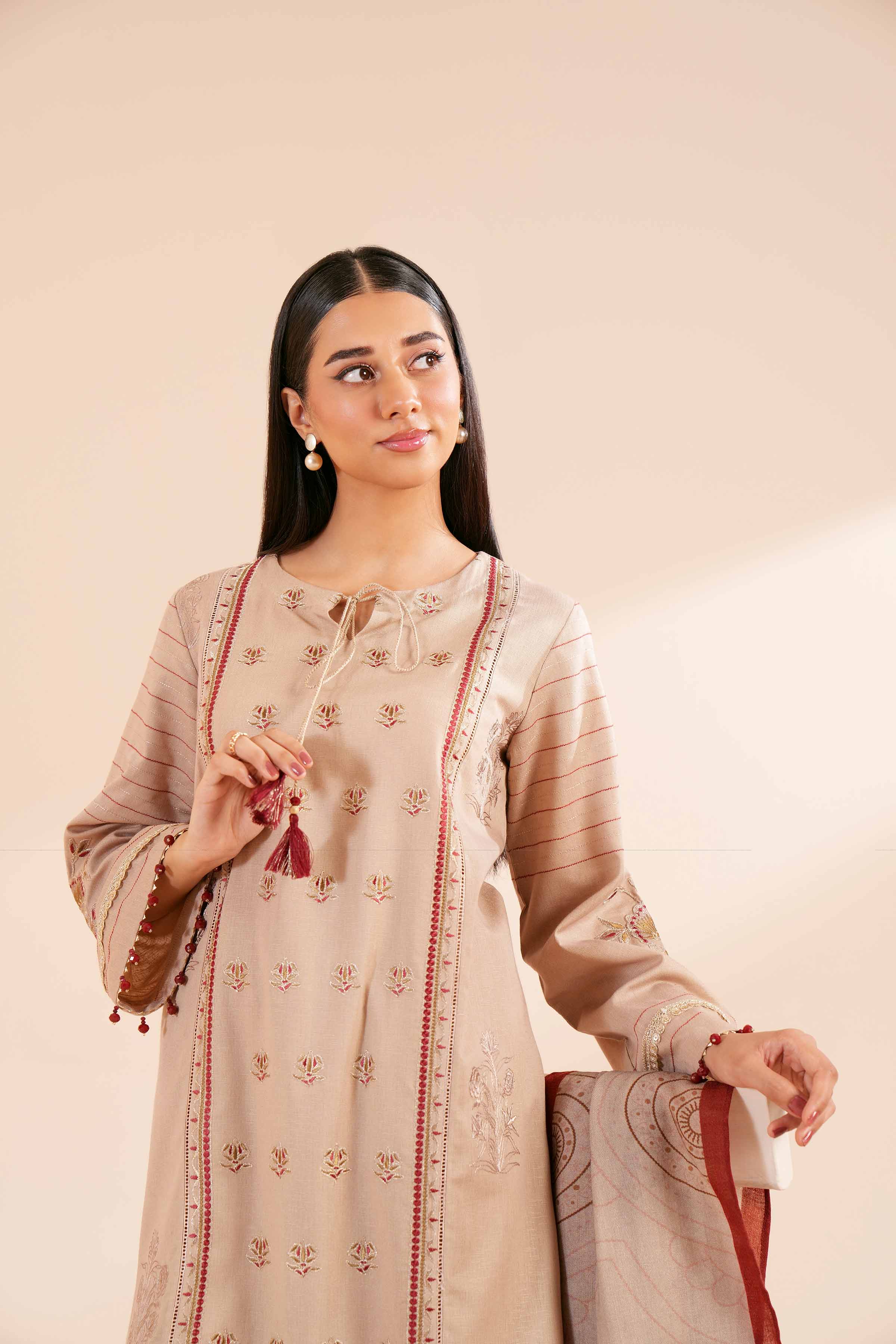 3 Piece - Embroidered Suit - 42404261 - Image 6