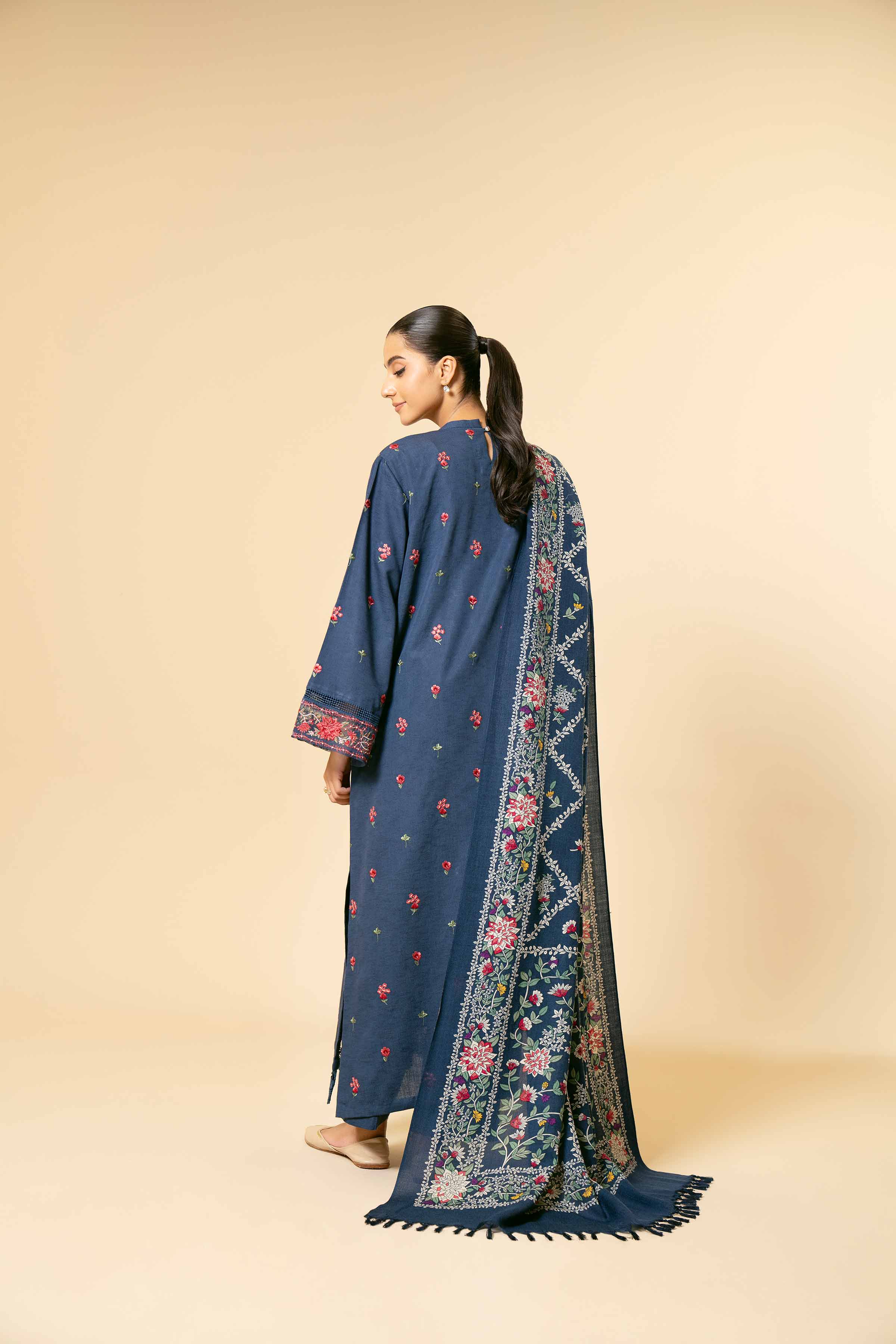 3 Piece - Embroidered Suit - 42404262 - Image 3