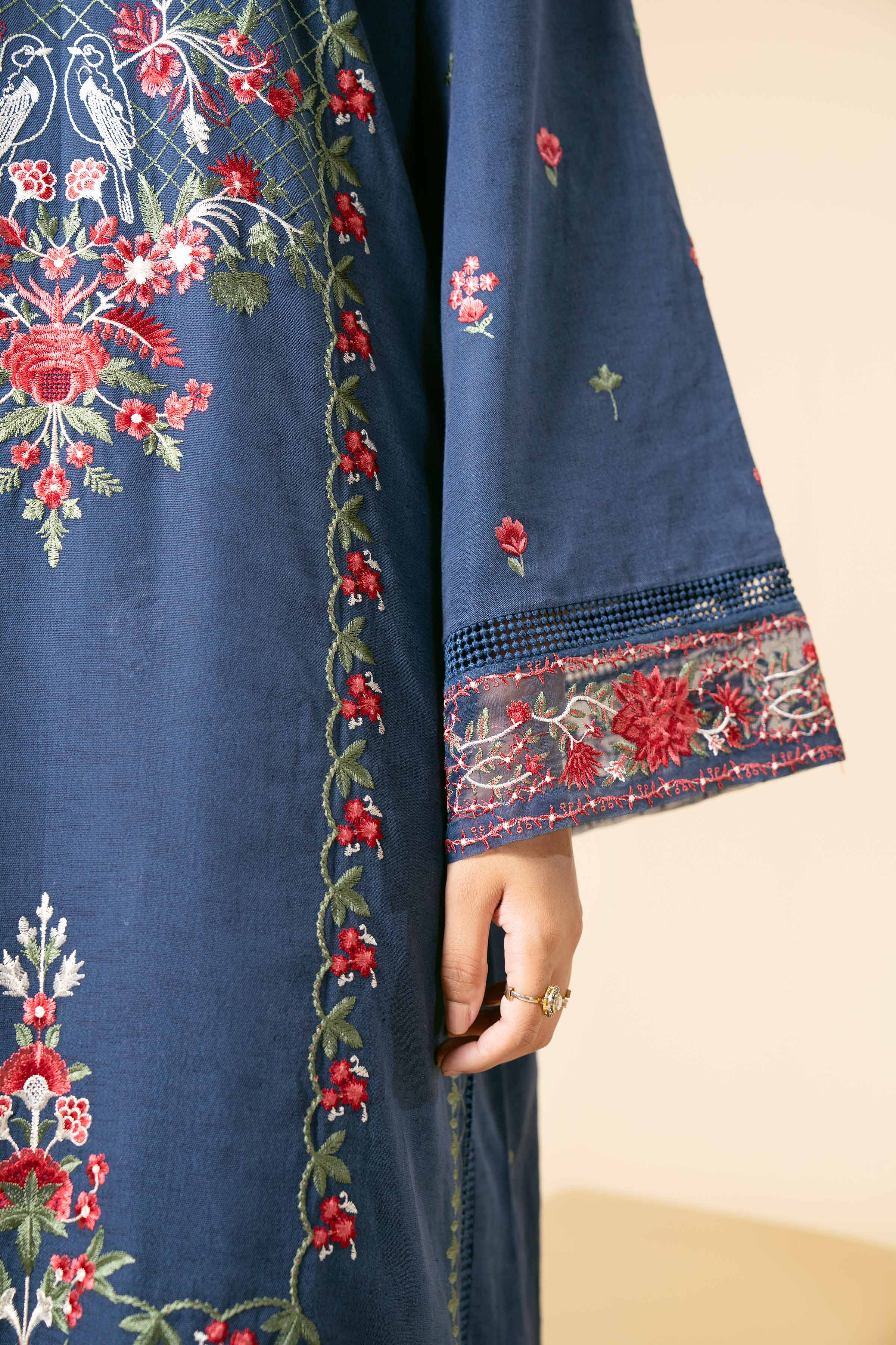 3 Piece - Embroidered Suit - 42404262 - Image 5