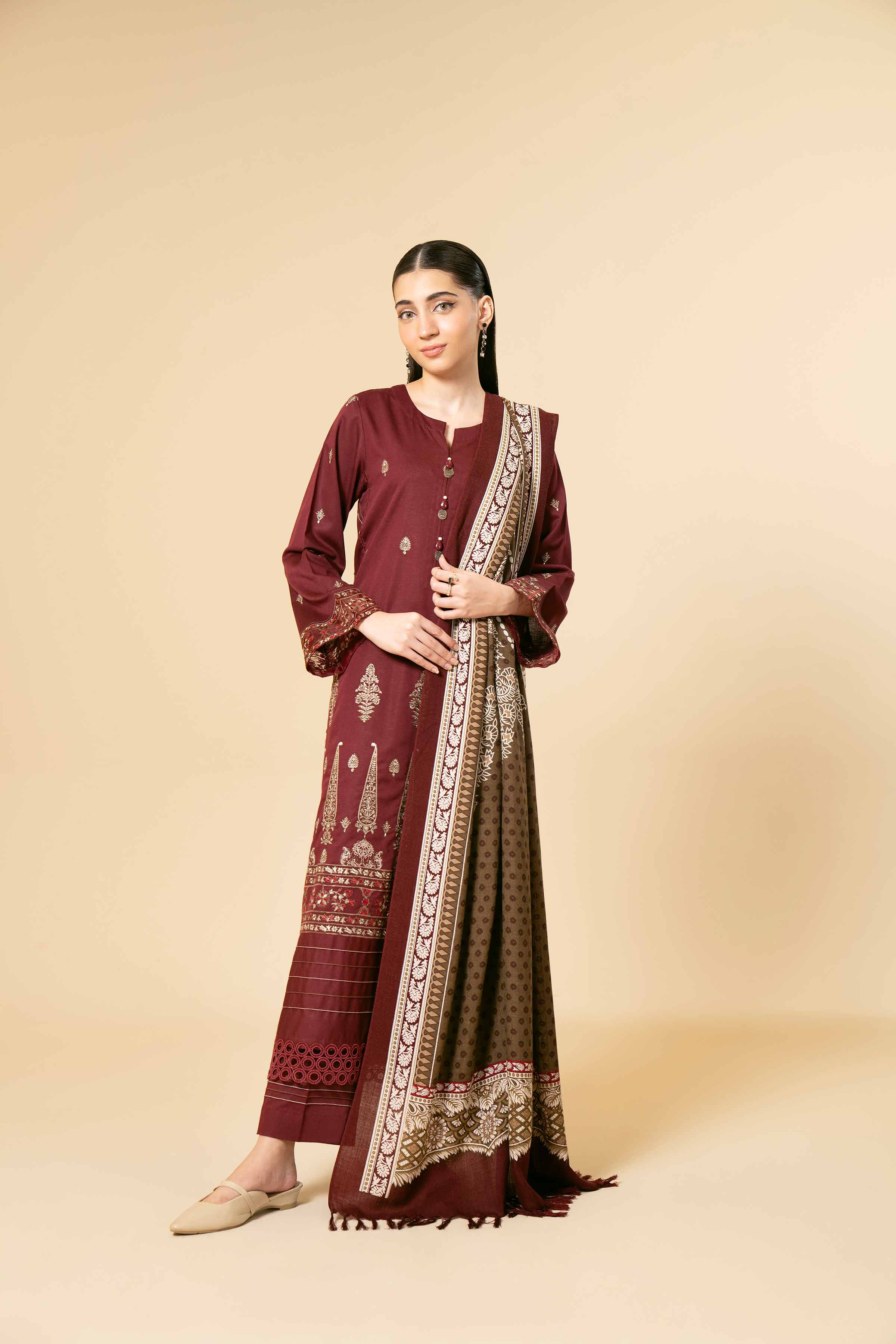 3 Piece - Embroidered Suit - 42404263 - Image 6