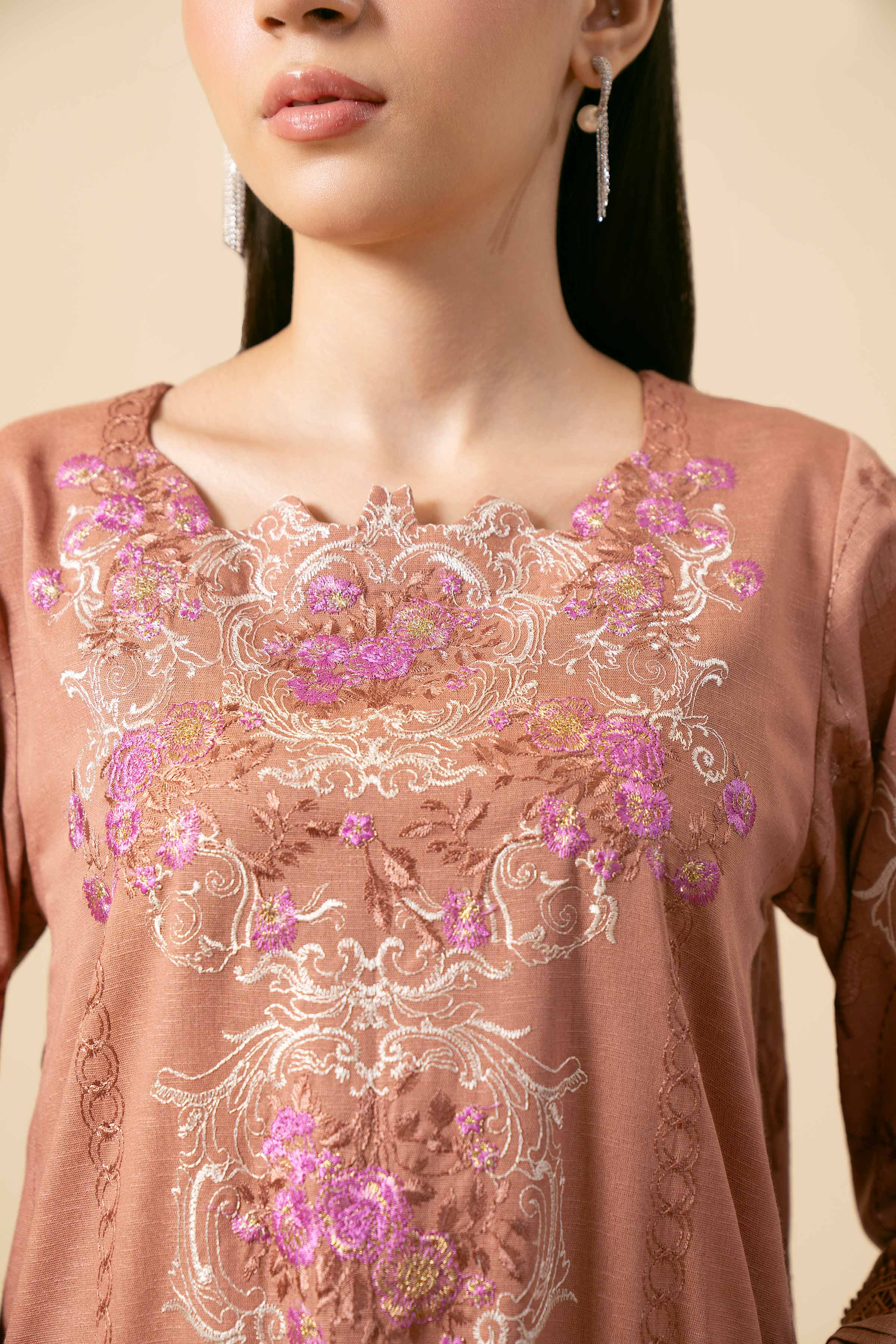3 Piece - Embroidered Suit - 42404264 - Image 4