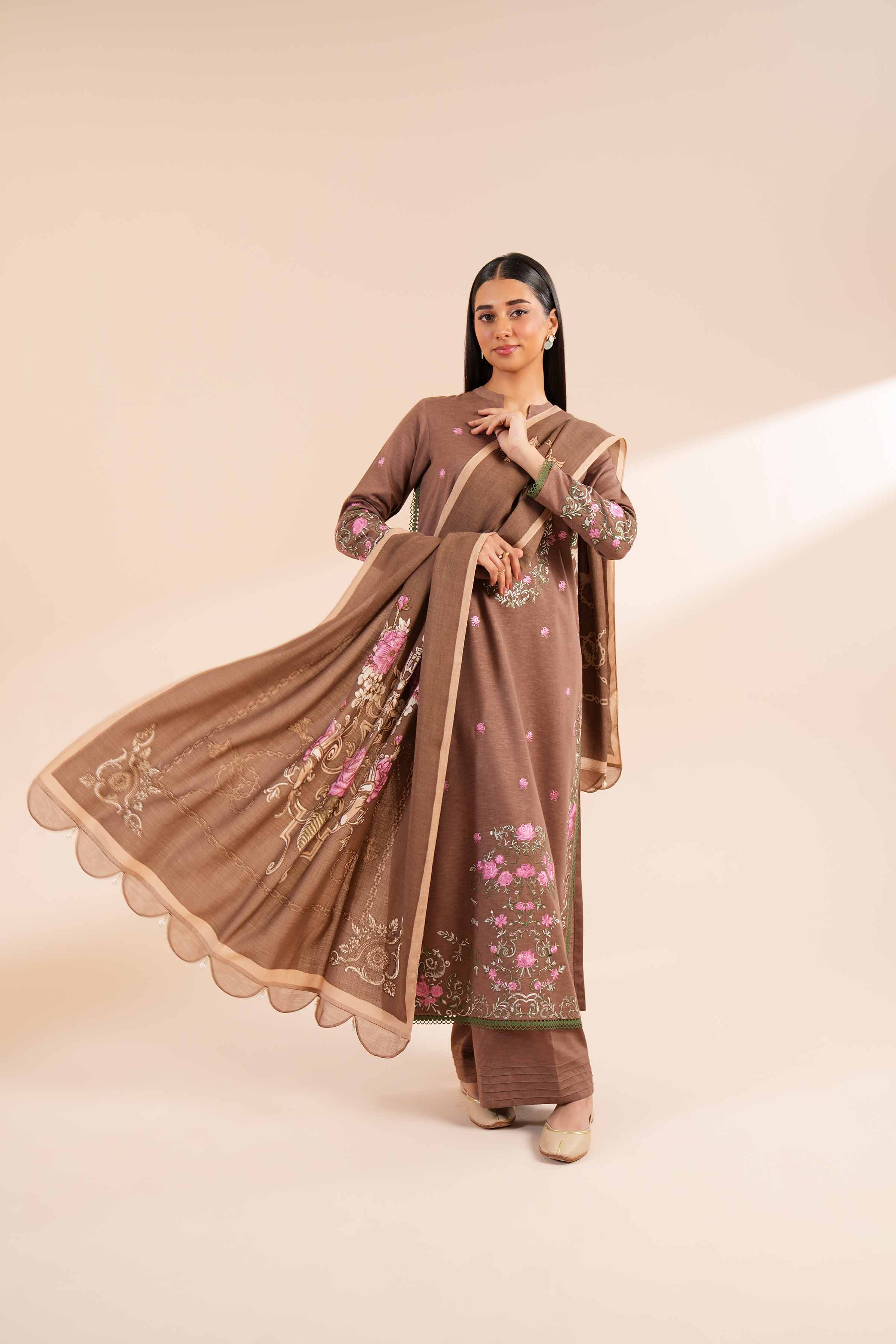 3 Piece - Embroidered Suit - 42404266 - Image 6
