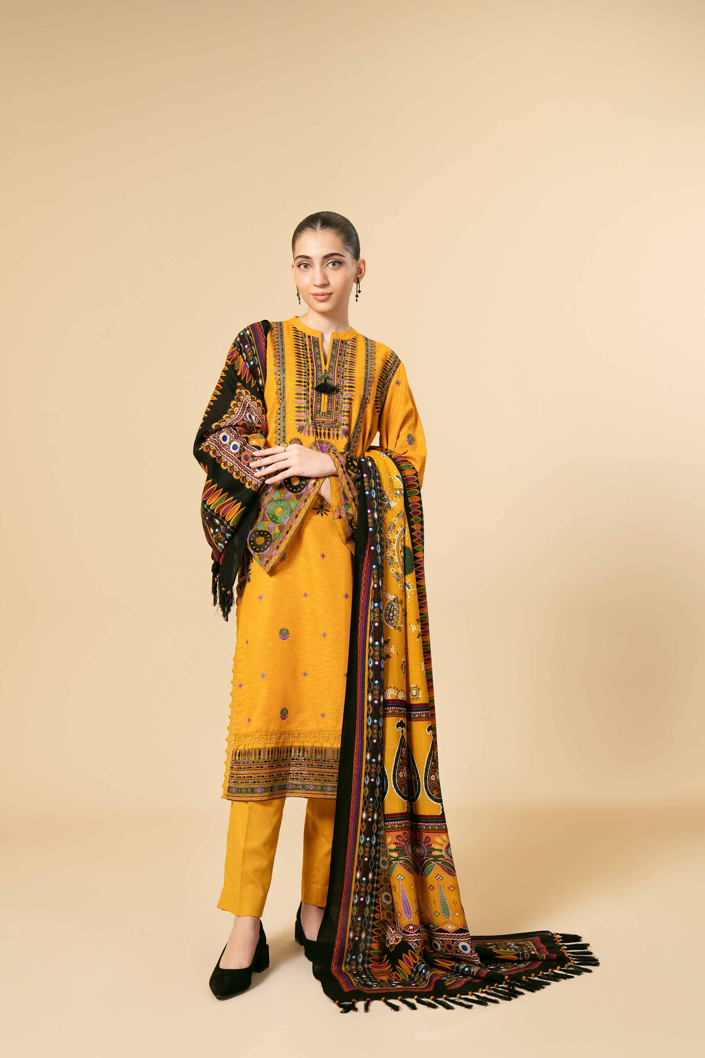 3 Piece - Embroidered Suit - 42404268 - Image 6