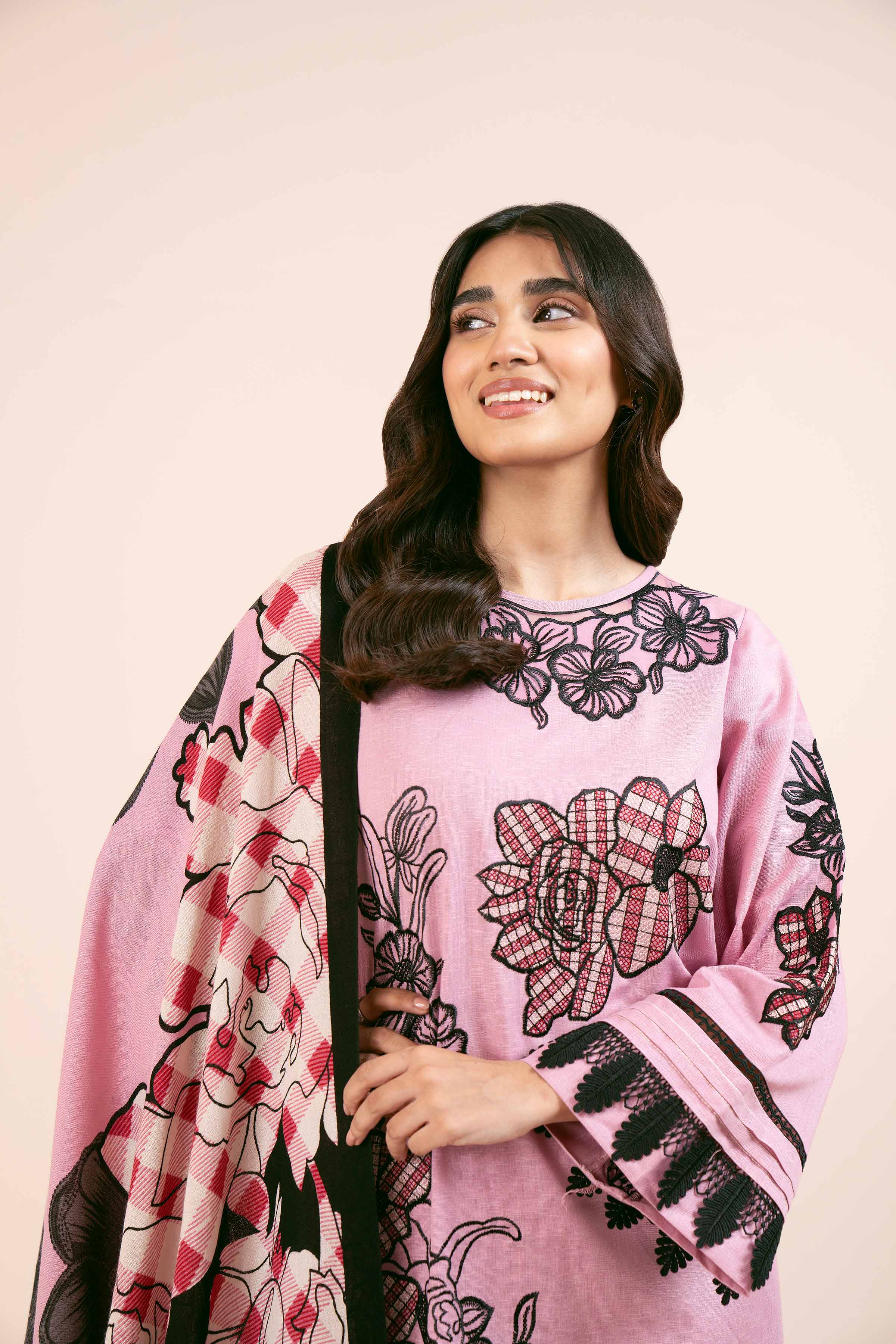 3 Piece - Embroidered Suit - 42404269 - Image 5