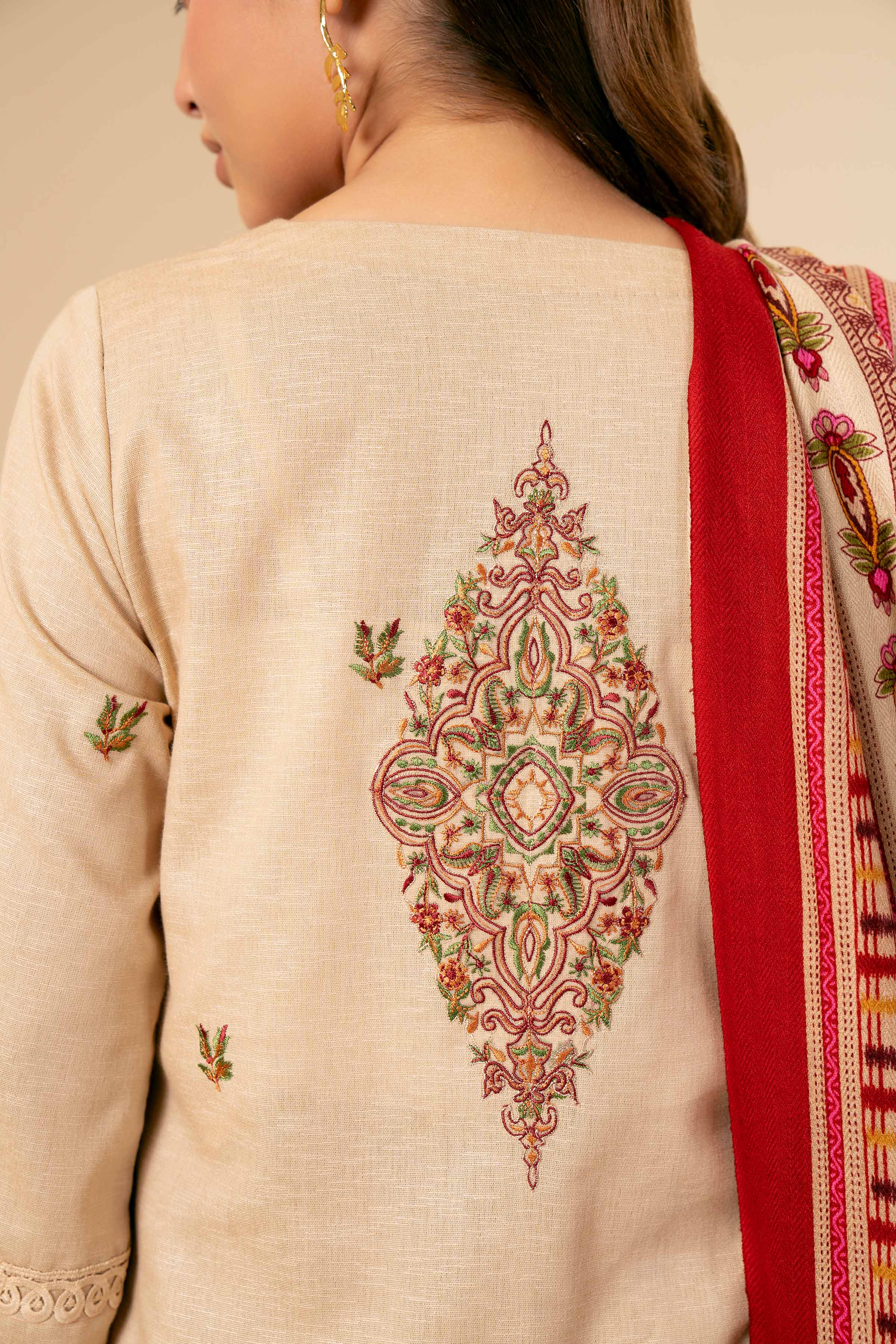 3 Piece - Embroidered Suit - 42404277 - Image 4