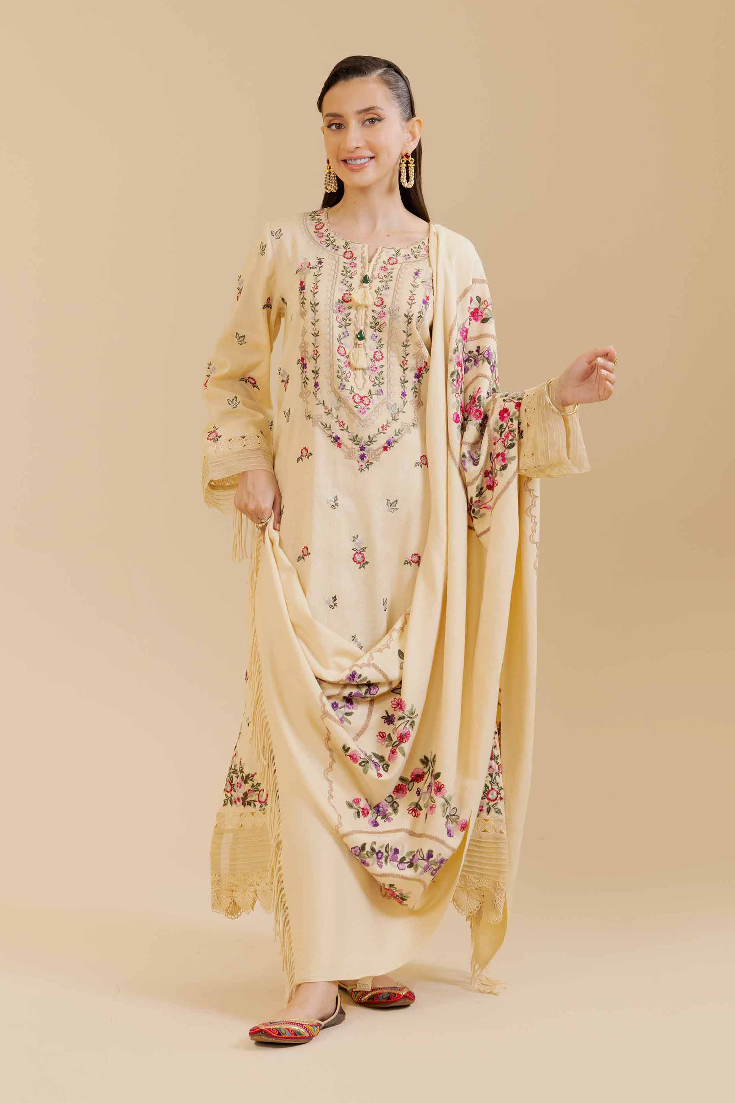 3 Piece - Embroidered Suit - 42404293 - Image 3