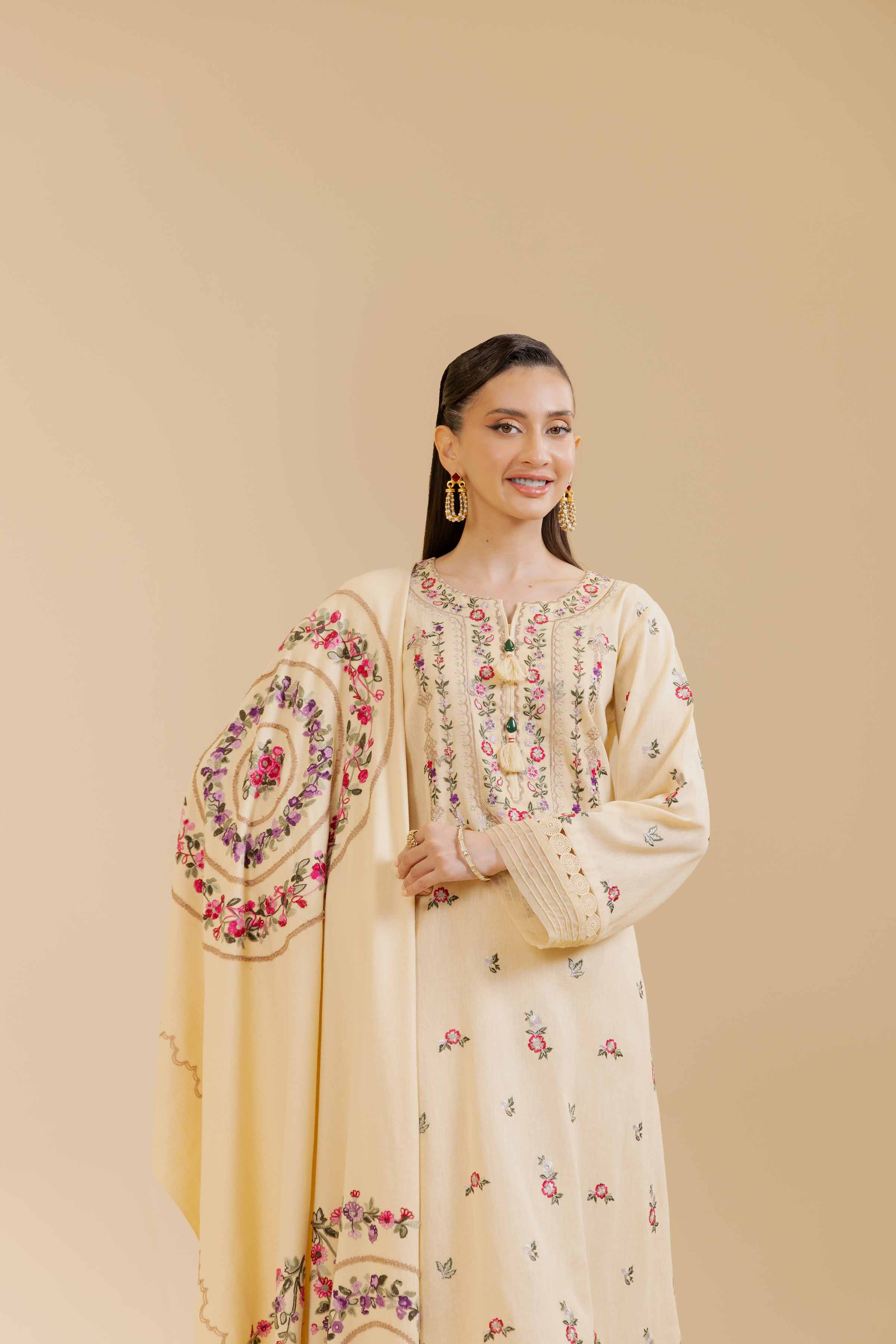 3 Piece - Embroidered Suit - 42404293 - Image 6