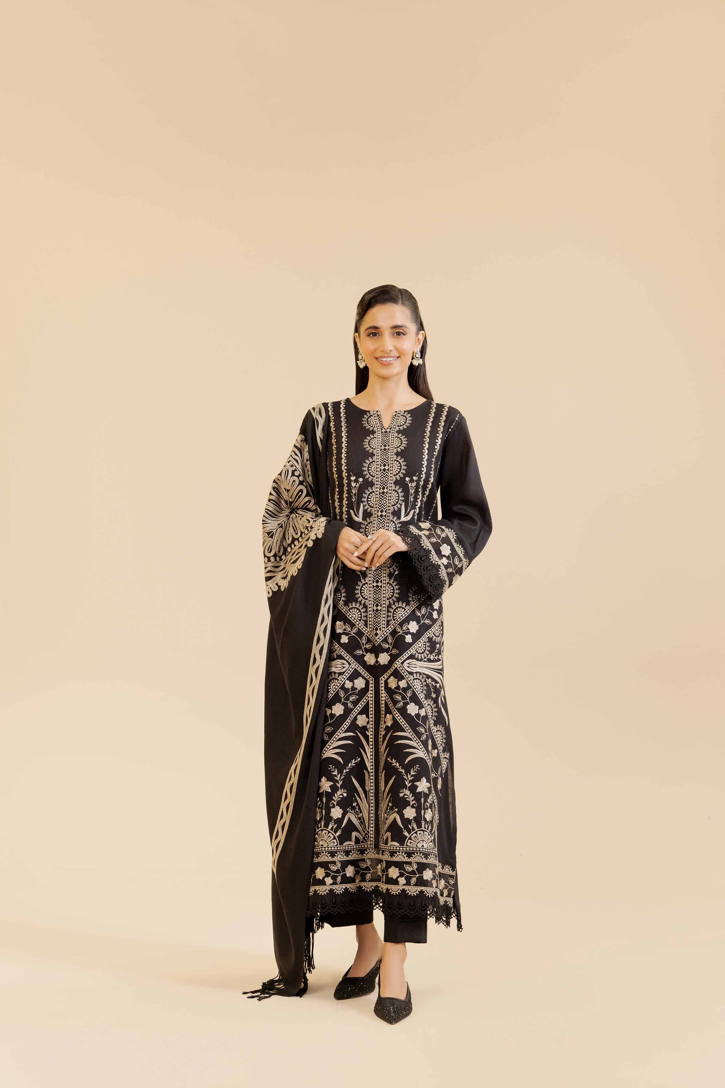 3 Piece - Embroidered Suit - 42404295 - Image 5