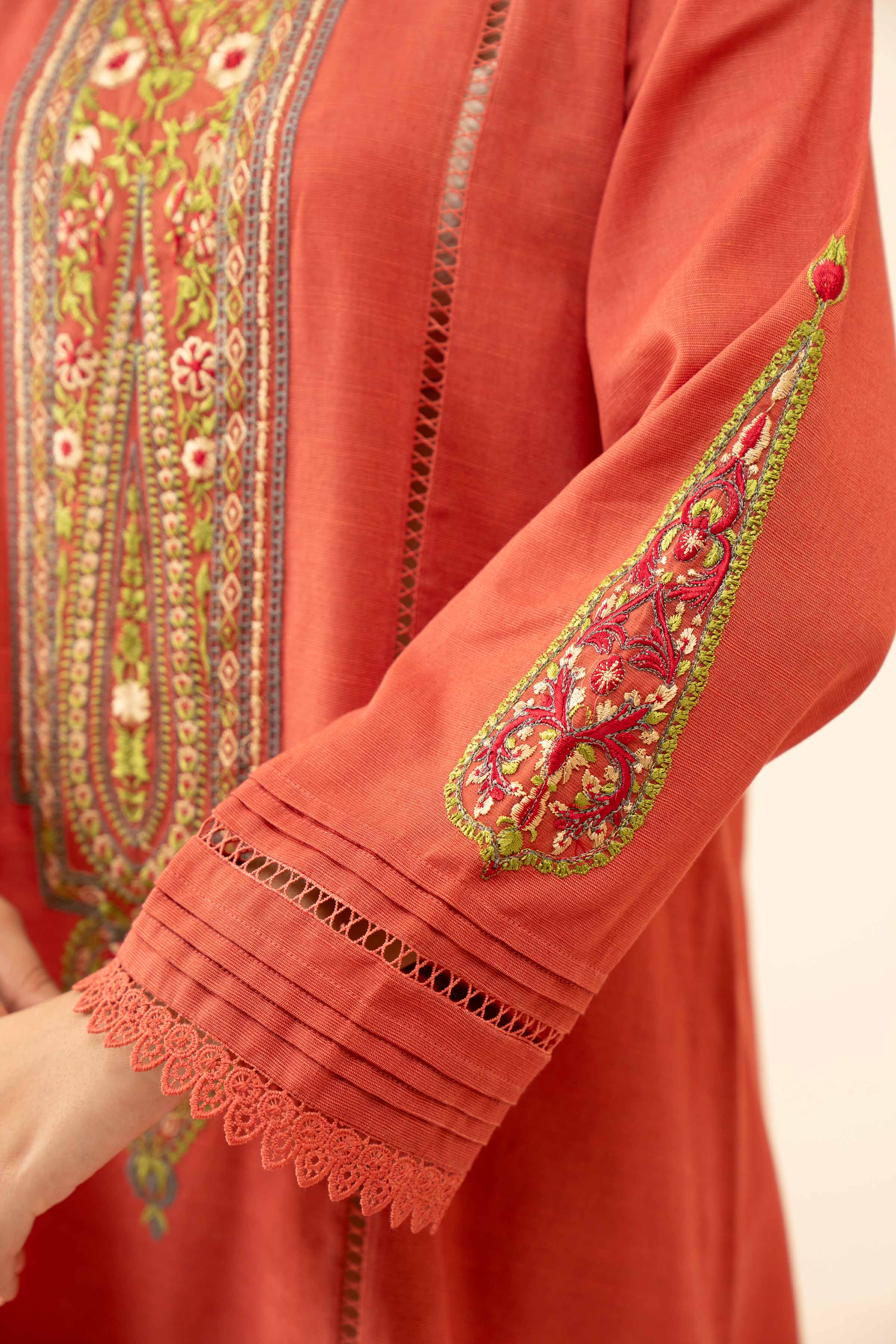 2 Piece - Embroidered Suit - 42404443 - Image 5