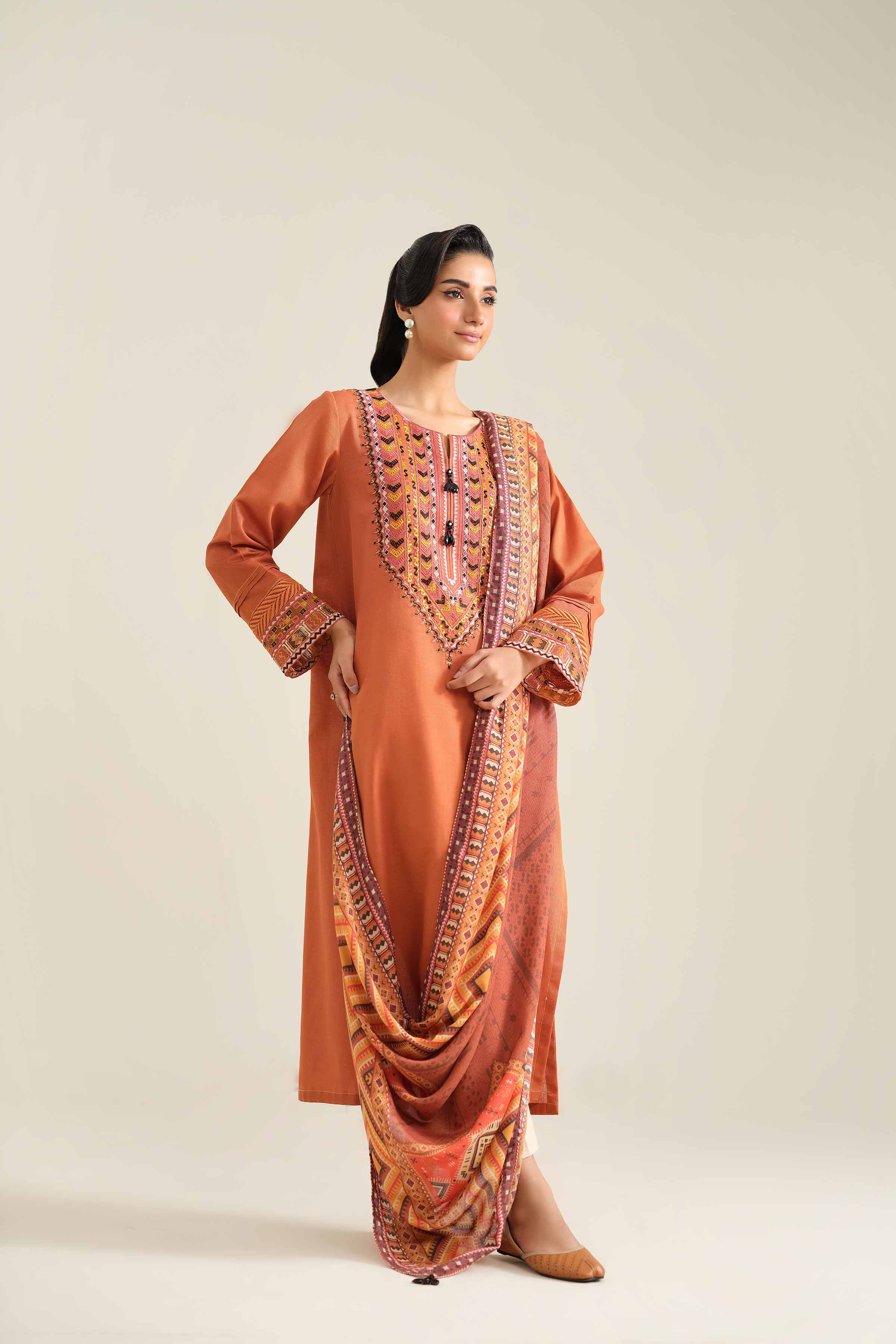 2 Piece - Embroidered Suit - 42404446 - Image 5