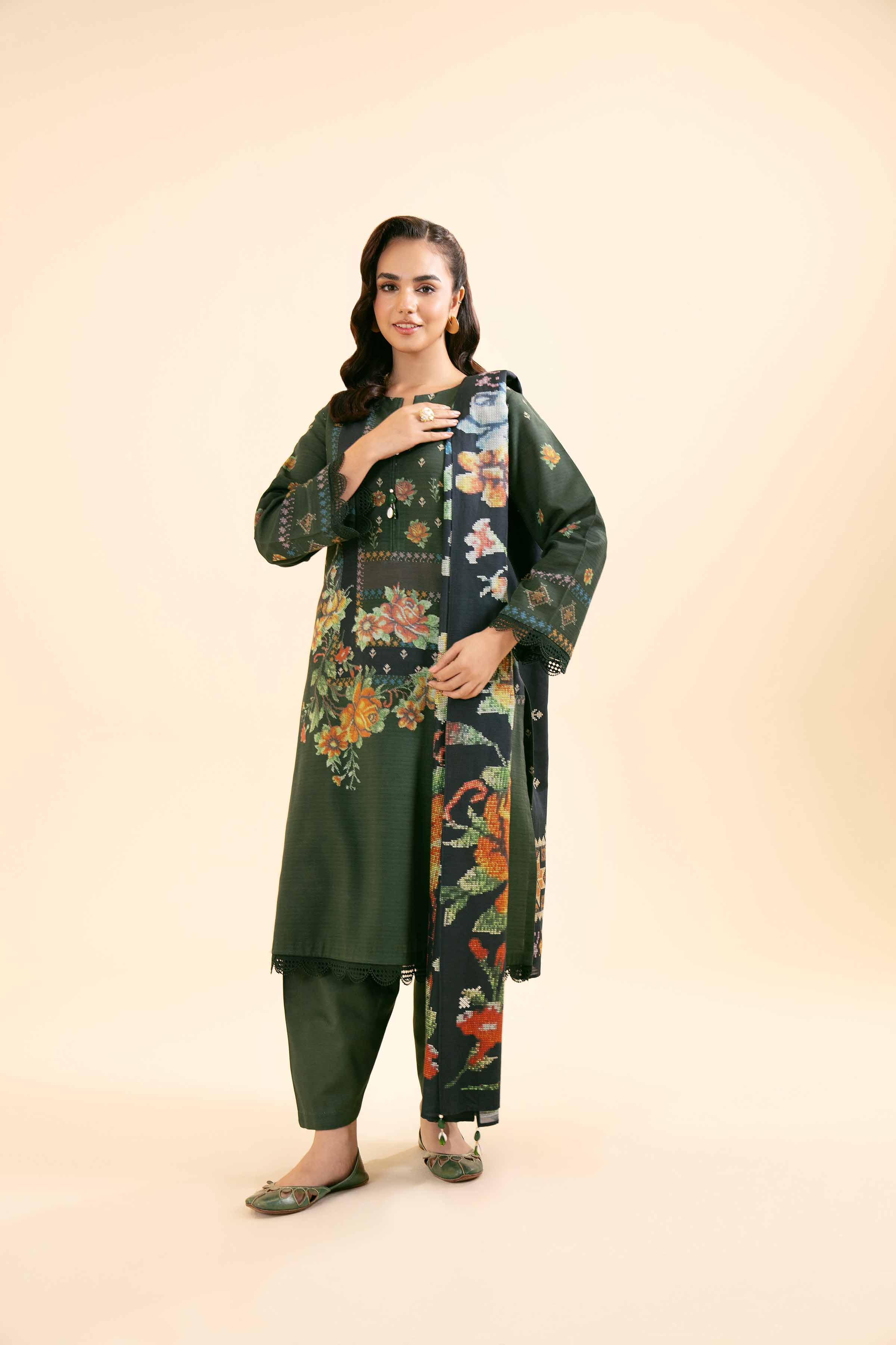 3 Piece - Digital Printed Suit - 42404499 - Image 6
