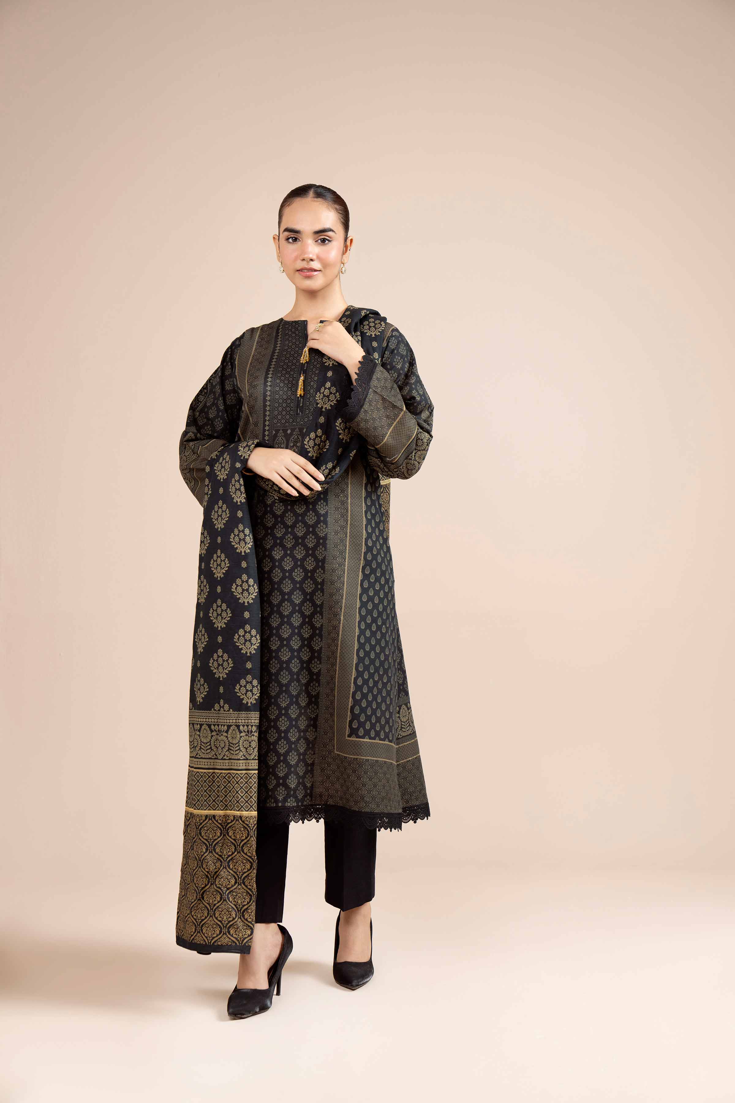 3 Piece - Digital Printed Suit - 42404505 - Image 5