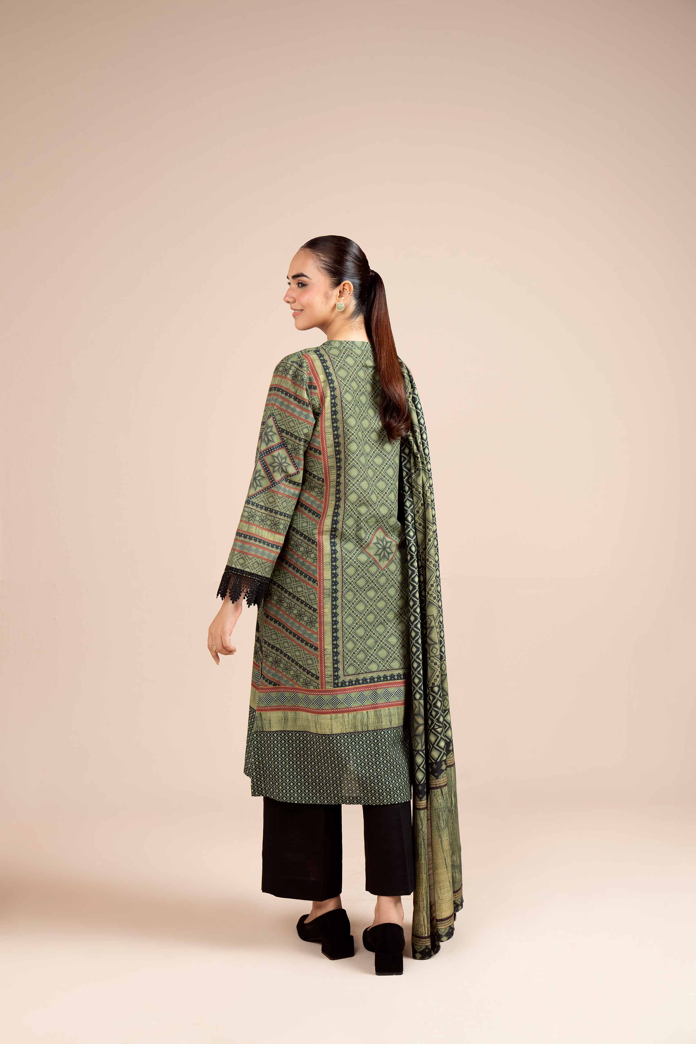 3 Piece - Digital Printed Suit - 42404506 - Image 3