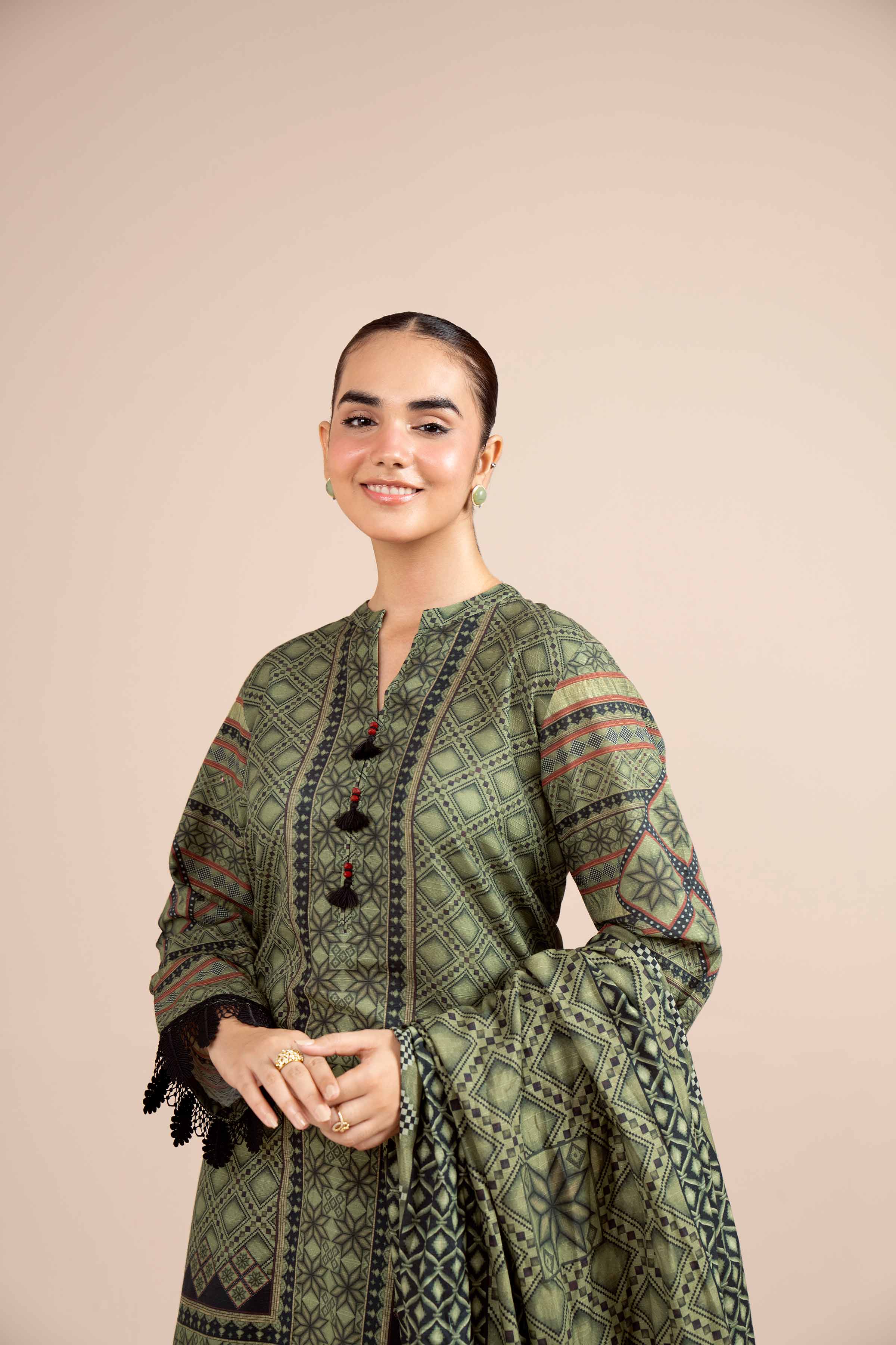 3 Piece - Digital Printed Suit - 42404506 - Image 4