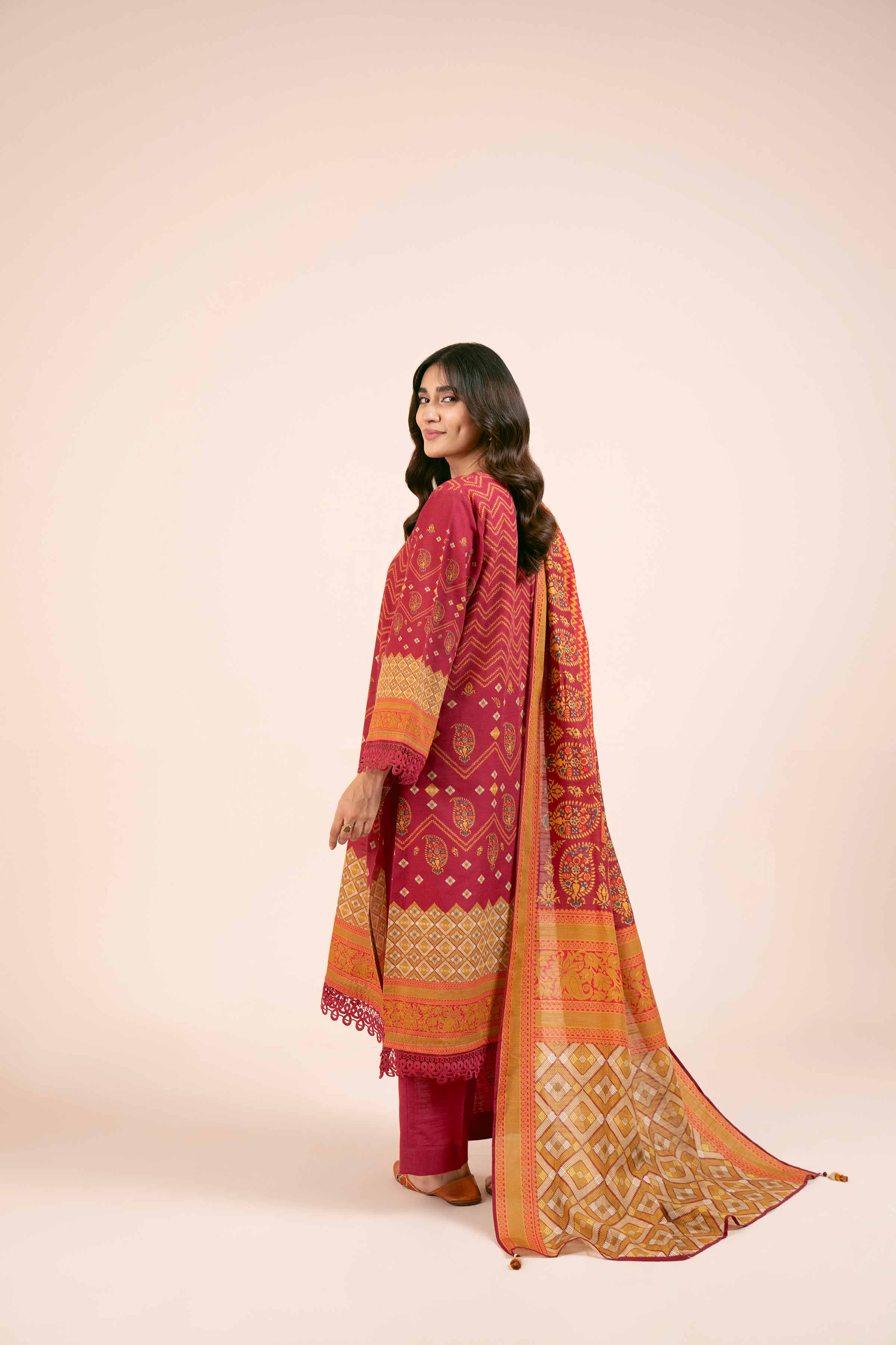 3 Piece - Digital Printed Suit - 42404507 - Image 3
