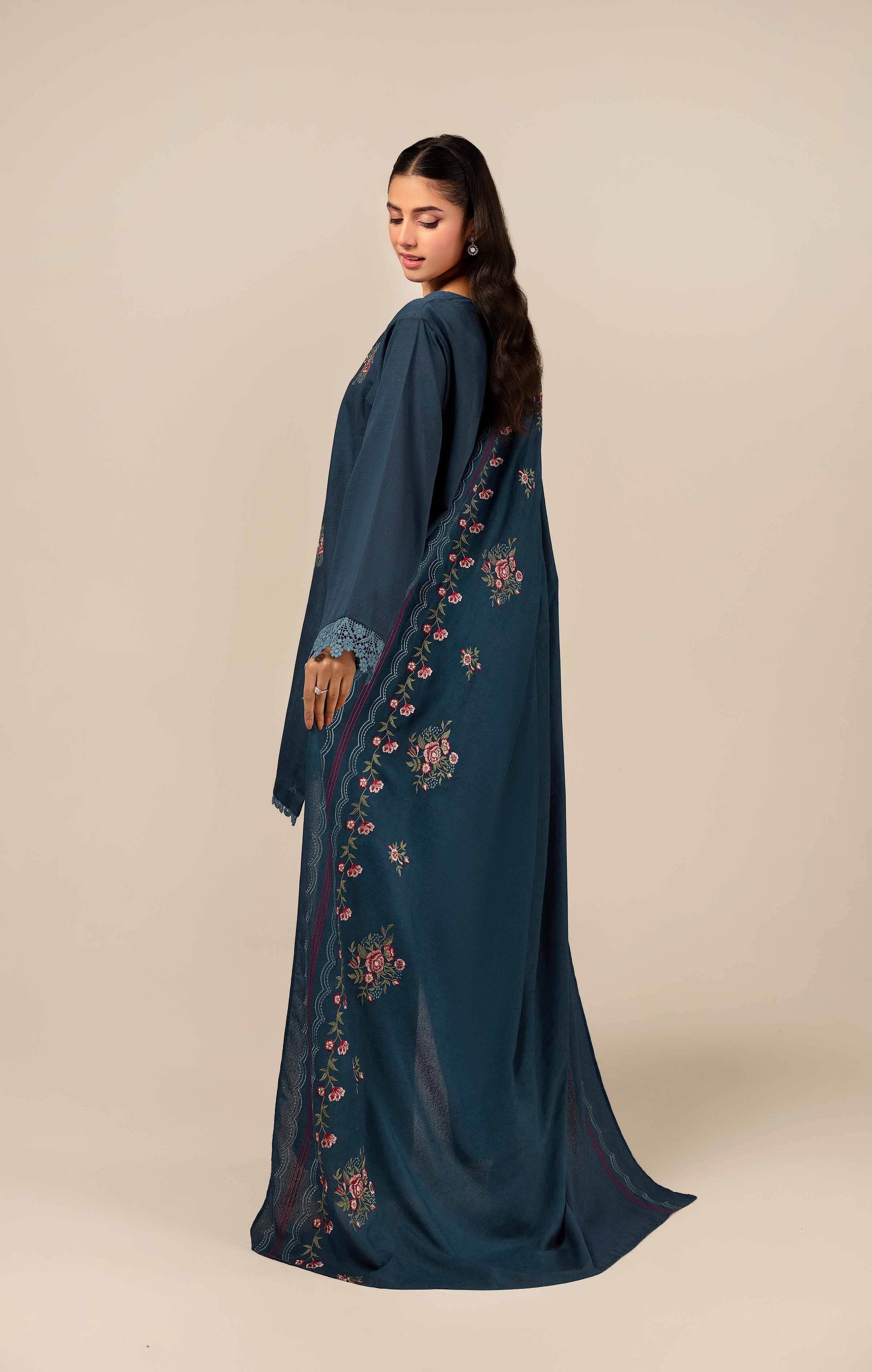 3 Piece - Dyed Embroidered Suit - 42404568 - Image 3