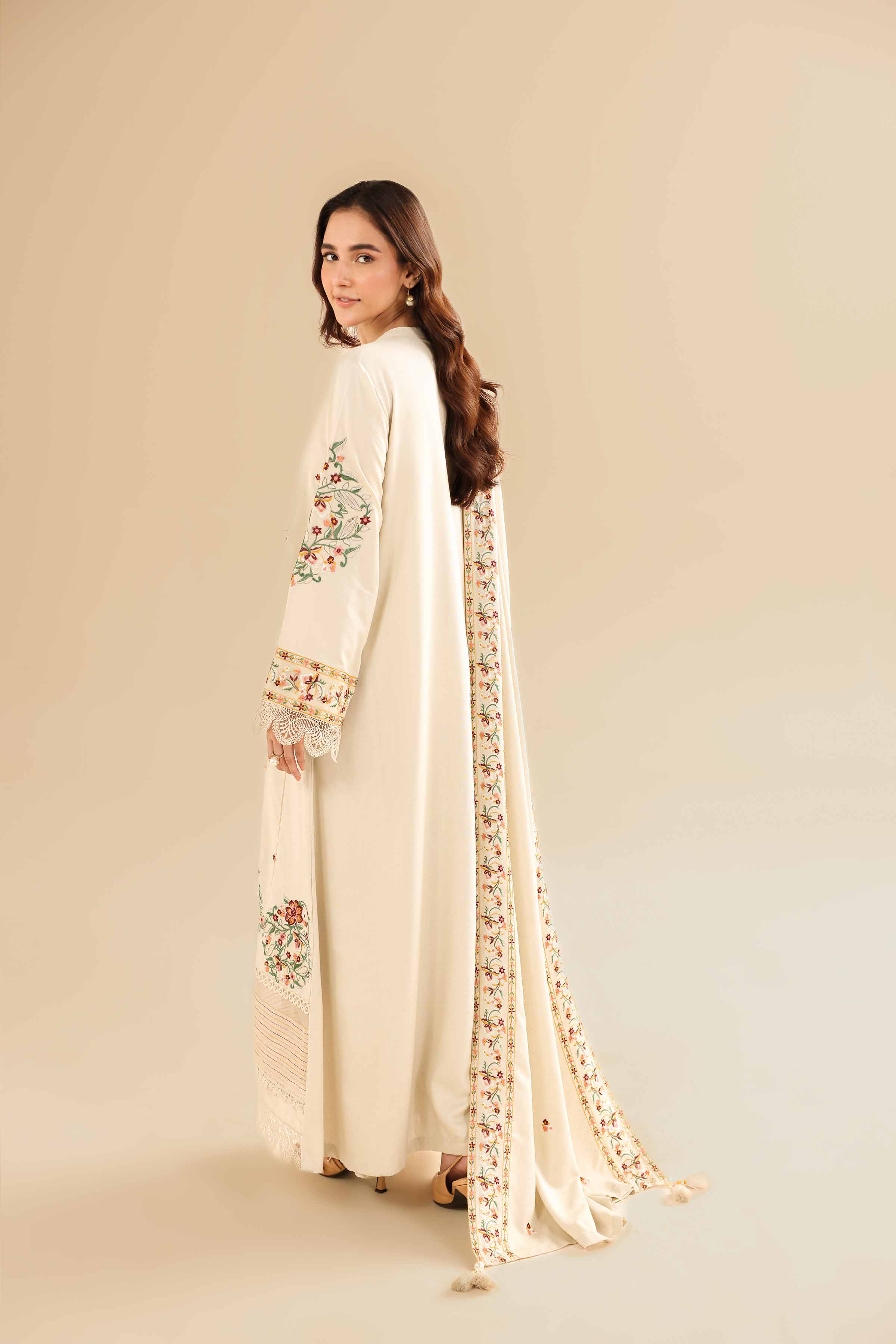 3 Piece - Embroidered Suit - 42405035 - Image 4