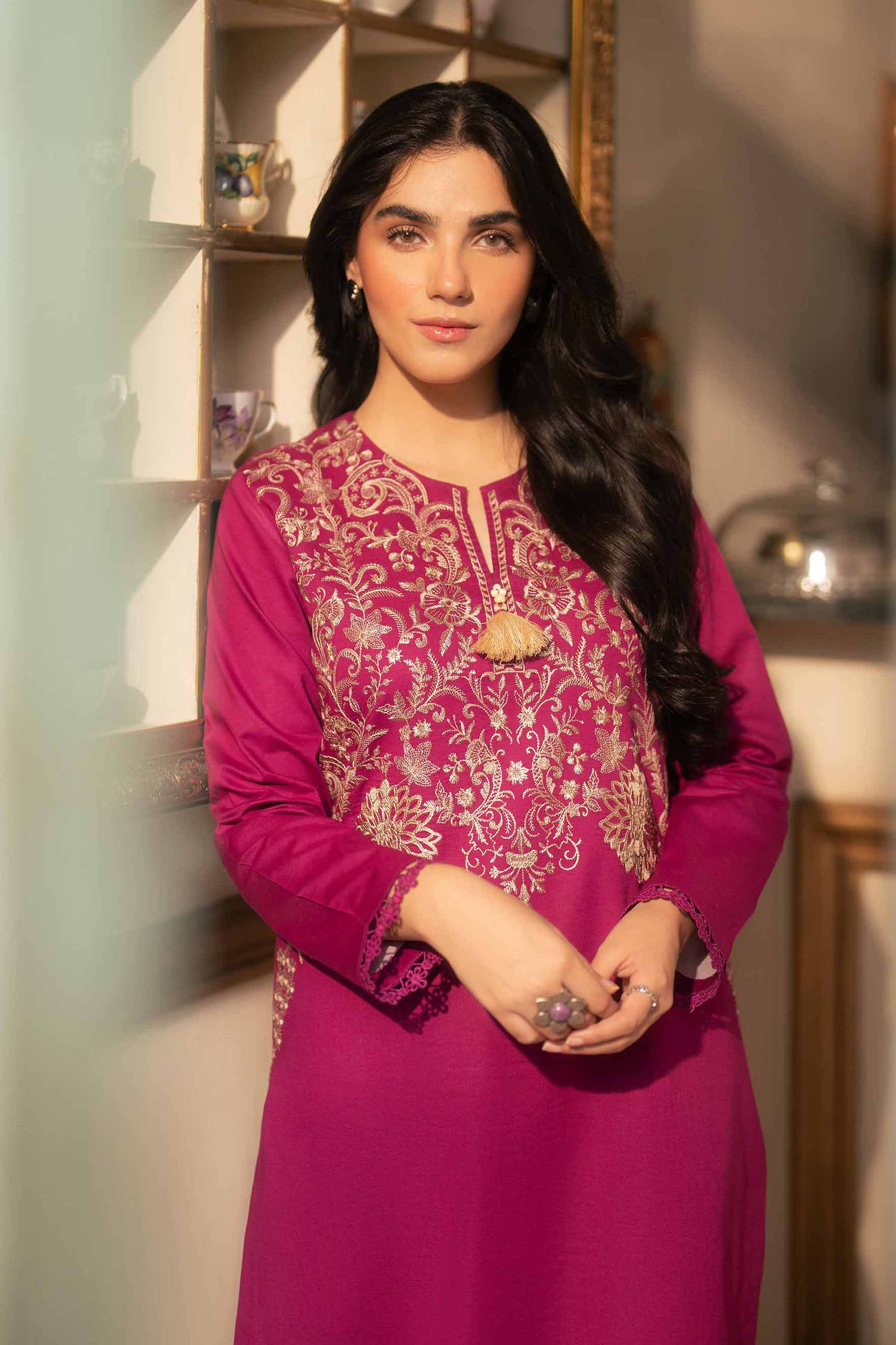 2 Piece - Dyed Embroidered Suit - 42501139 - Image 2