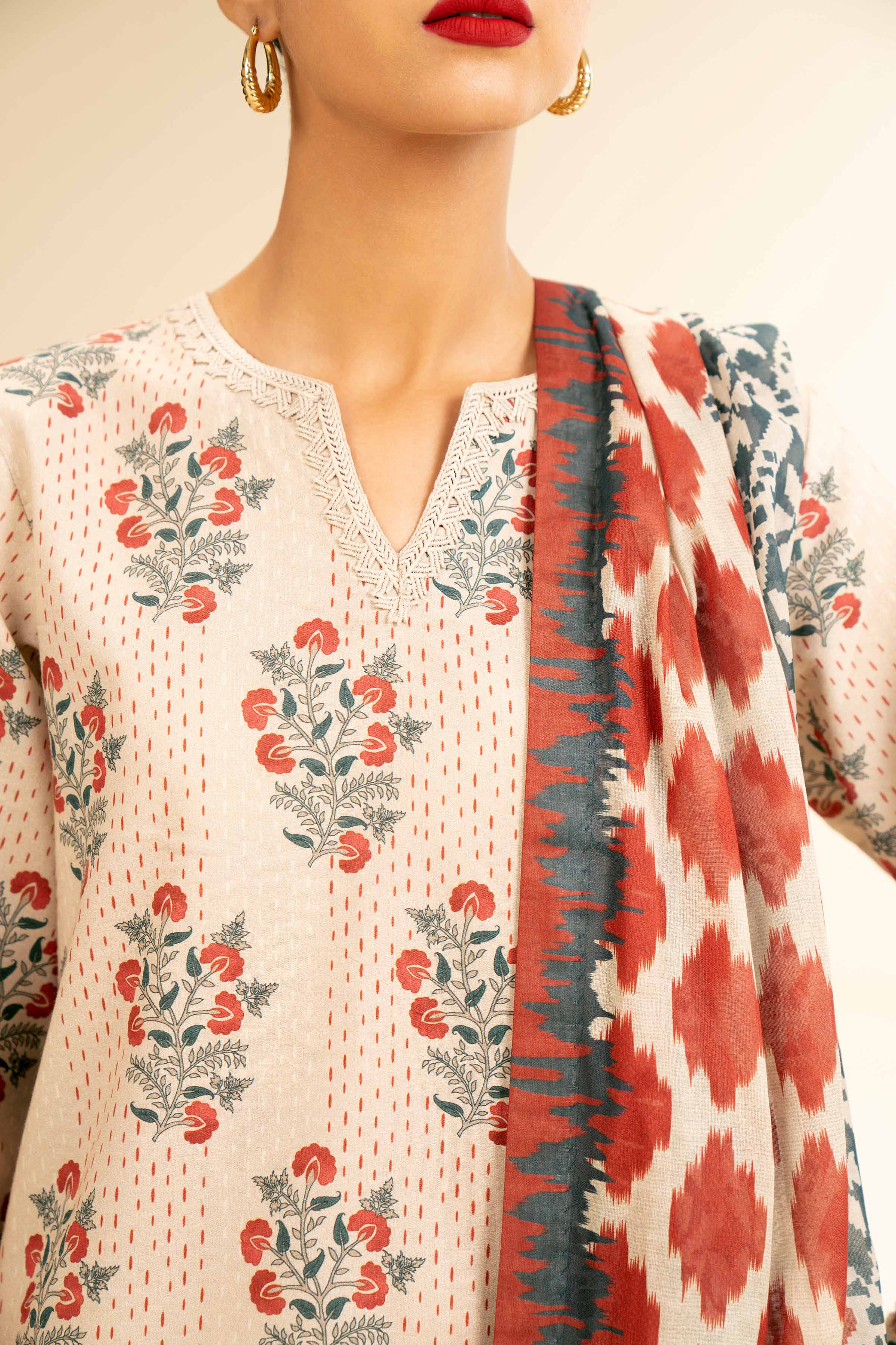 3 Piece - Printed Suit - 42501251 - Image 6