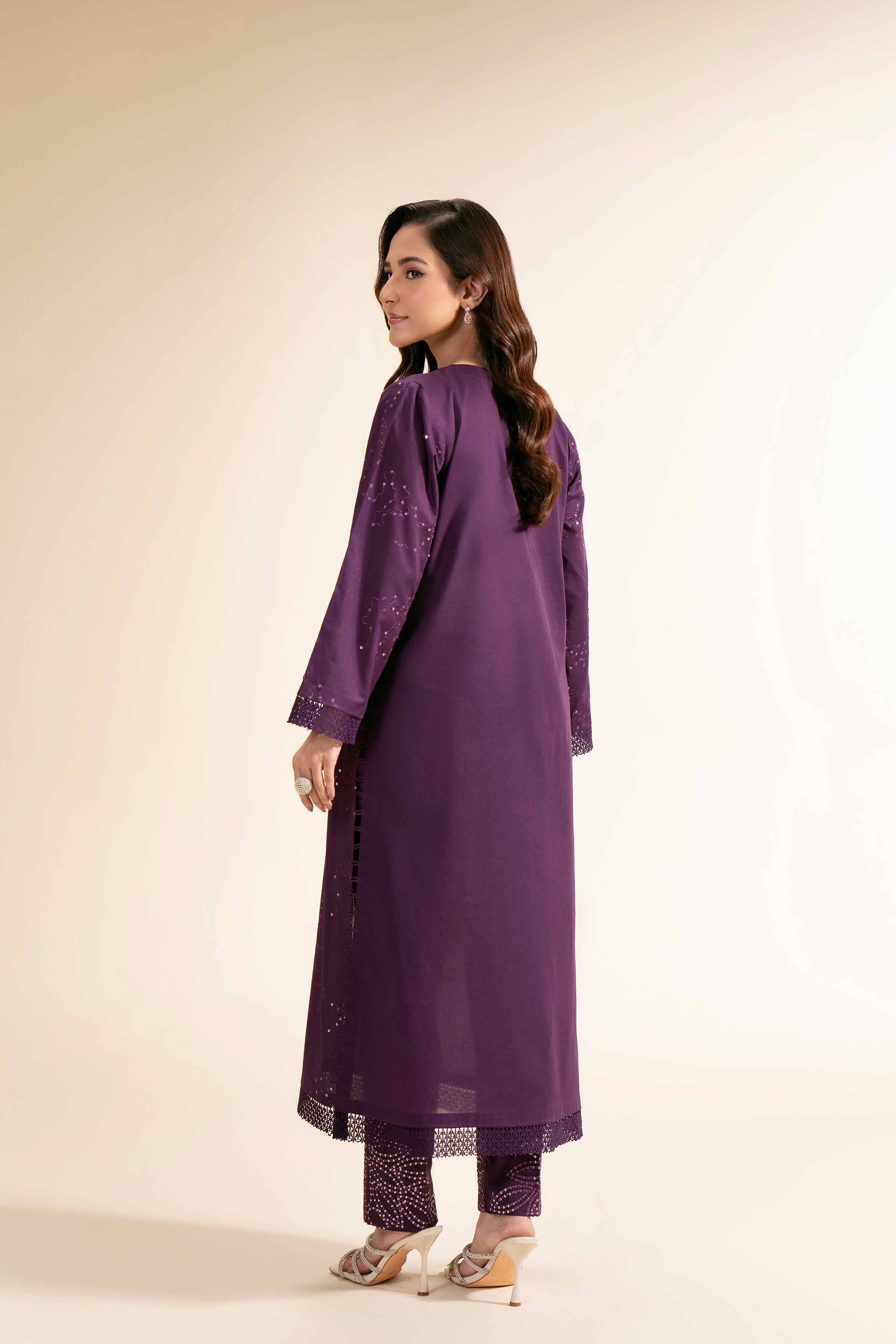 2 Piece - Dyed Embroidered Suit - 42501258 - Image 5