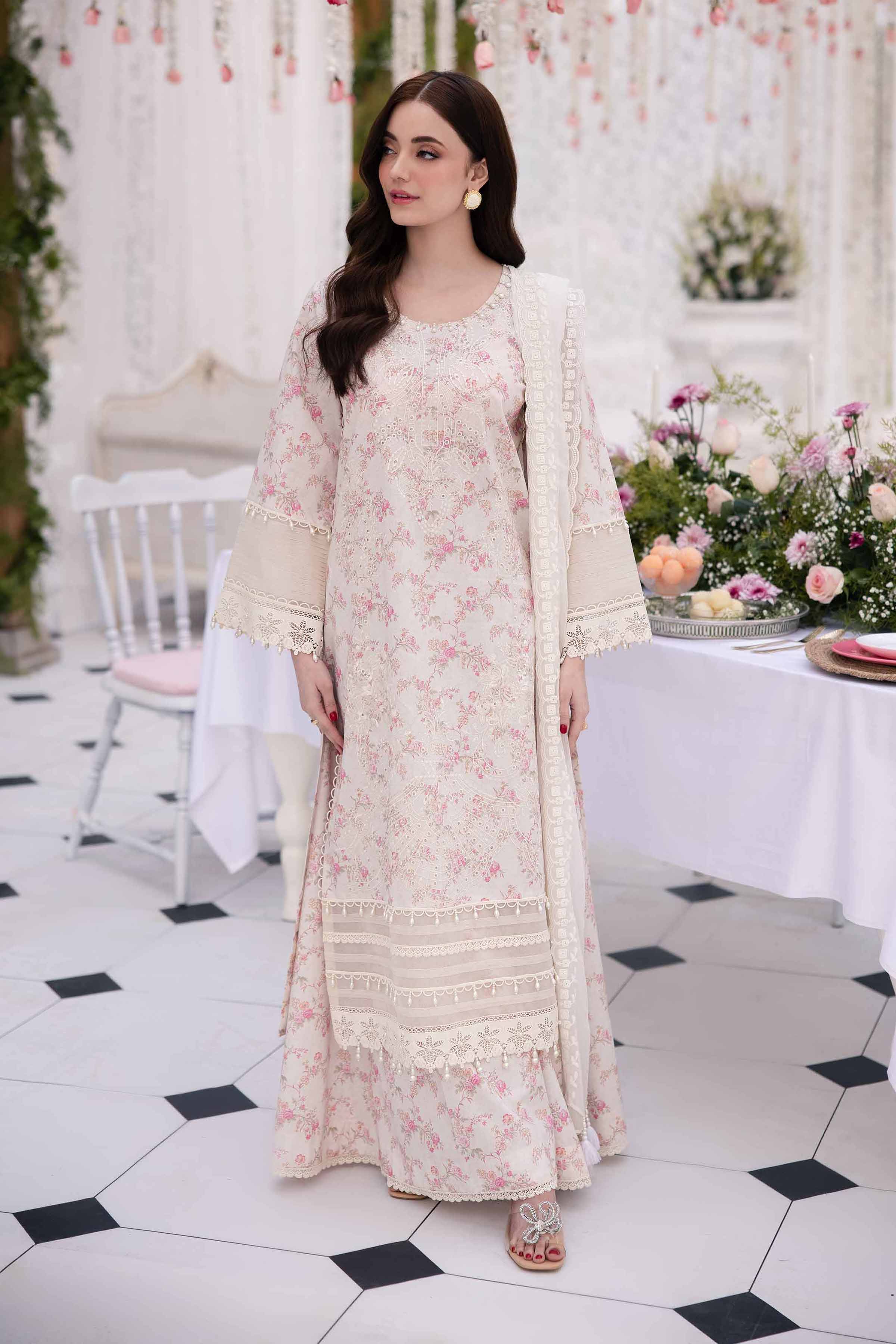 3 Piece - Printed Embroidered Suit - 42501280 - Image 2