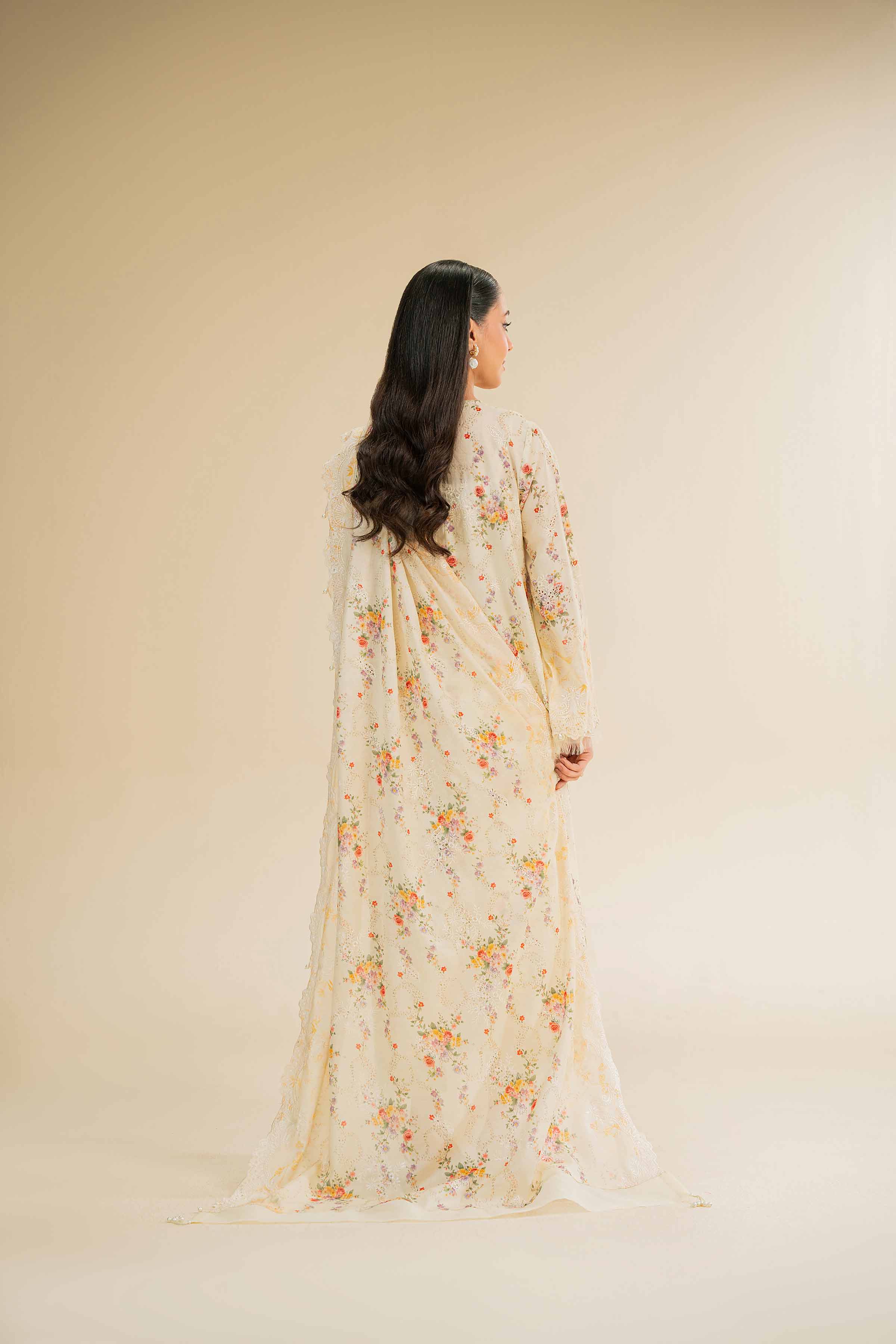3 Piece - Digital Printed Embroidered Suit - 42501343 - Image 5
