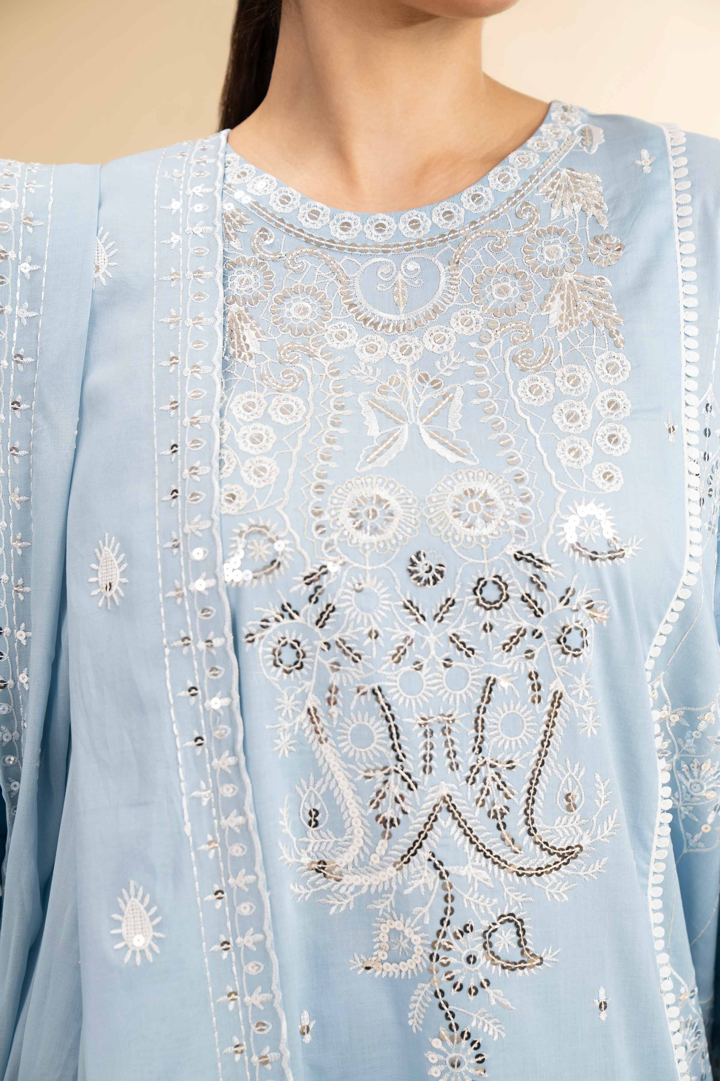 3 Piece - Dyed Embroidered Suit - 42501347 - Image 6