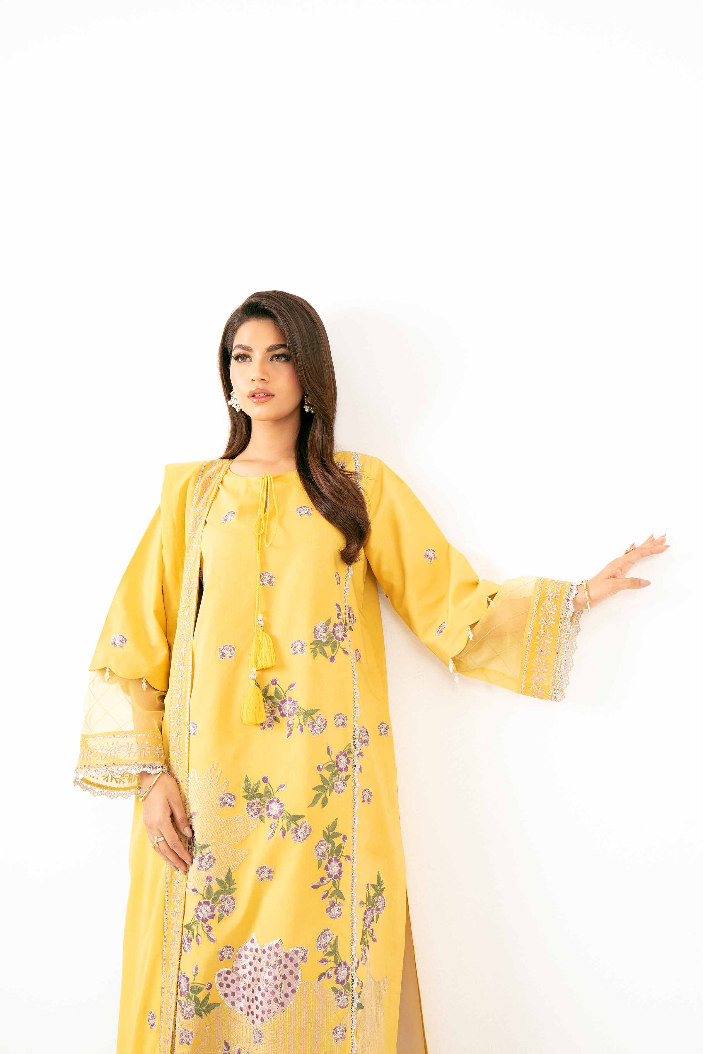 3 Piece - Dyed Embroidered Suit - 42501352 - Image 3