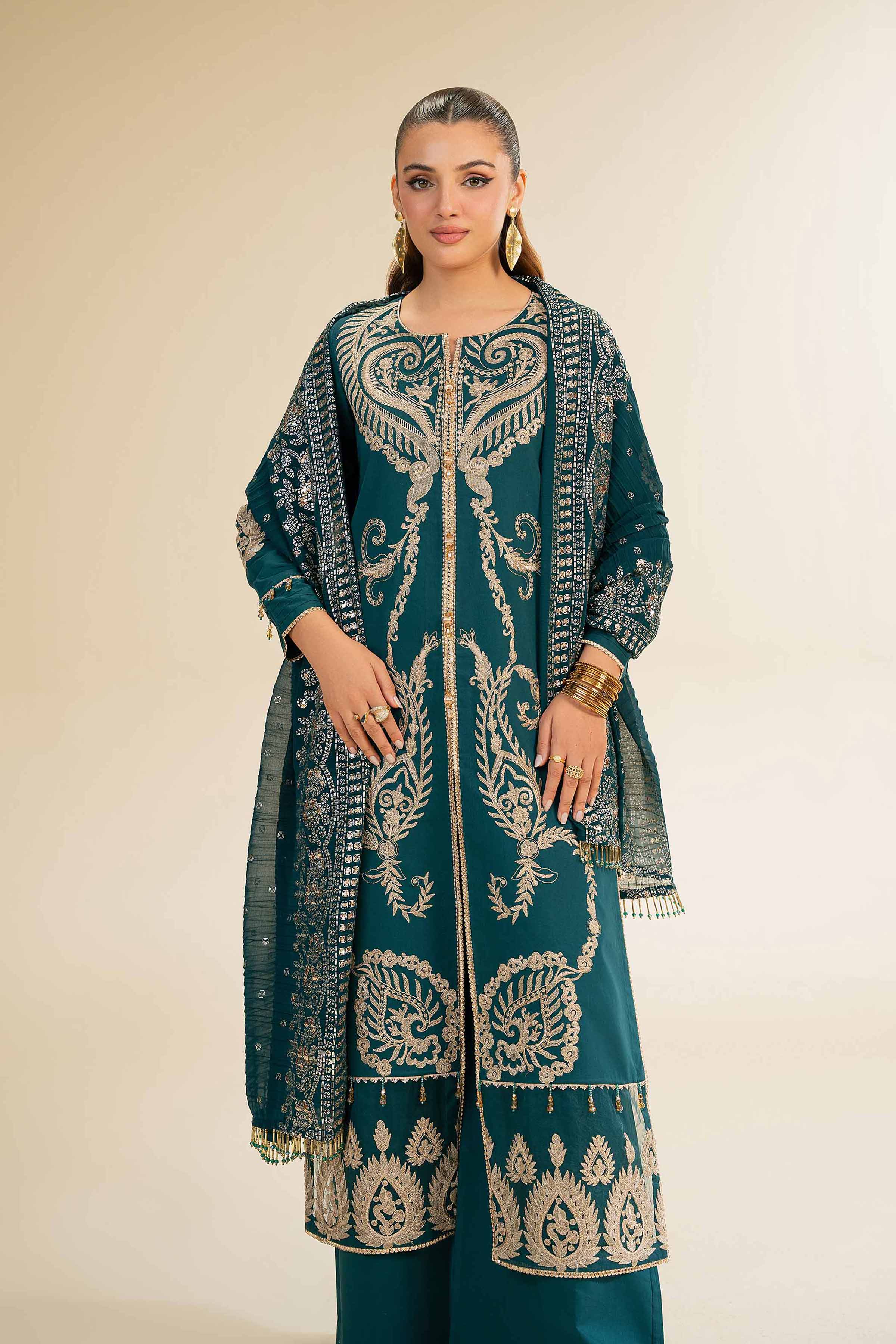 3 Piece - Embellished Suit - 42501371 - Image 3
