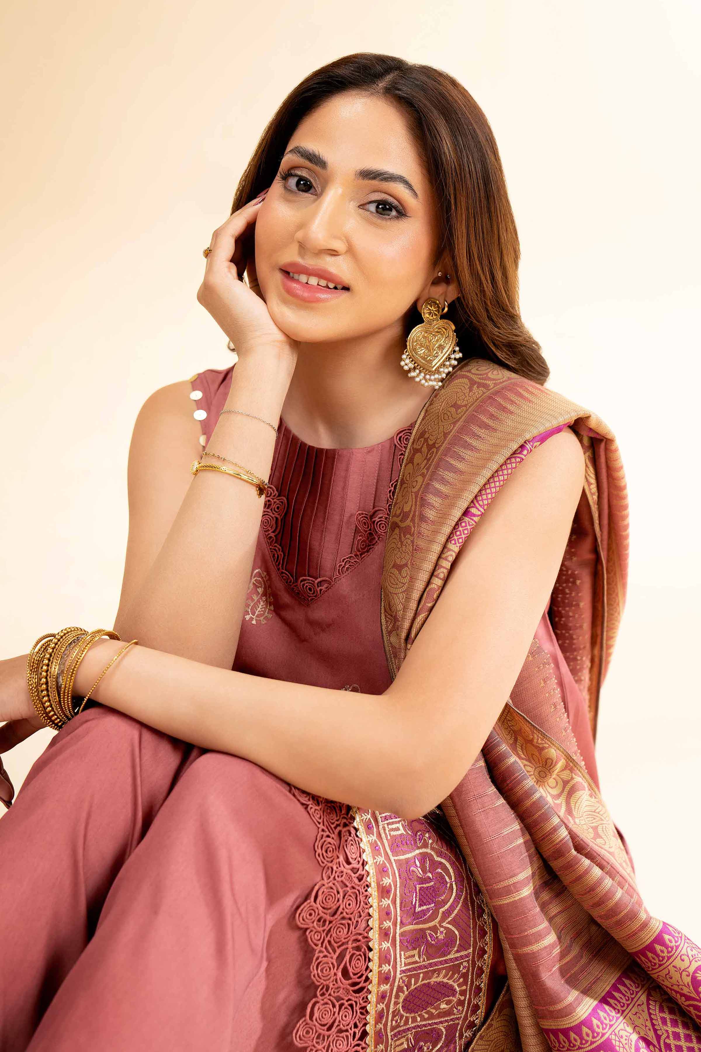 3 Piece - Embroidered Suit - 42501387 - Image 3