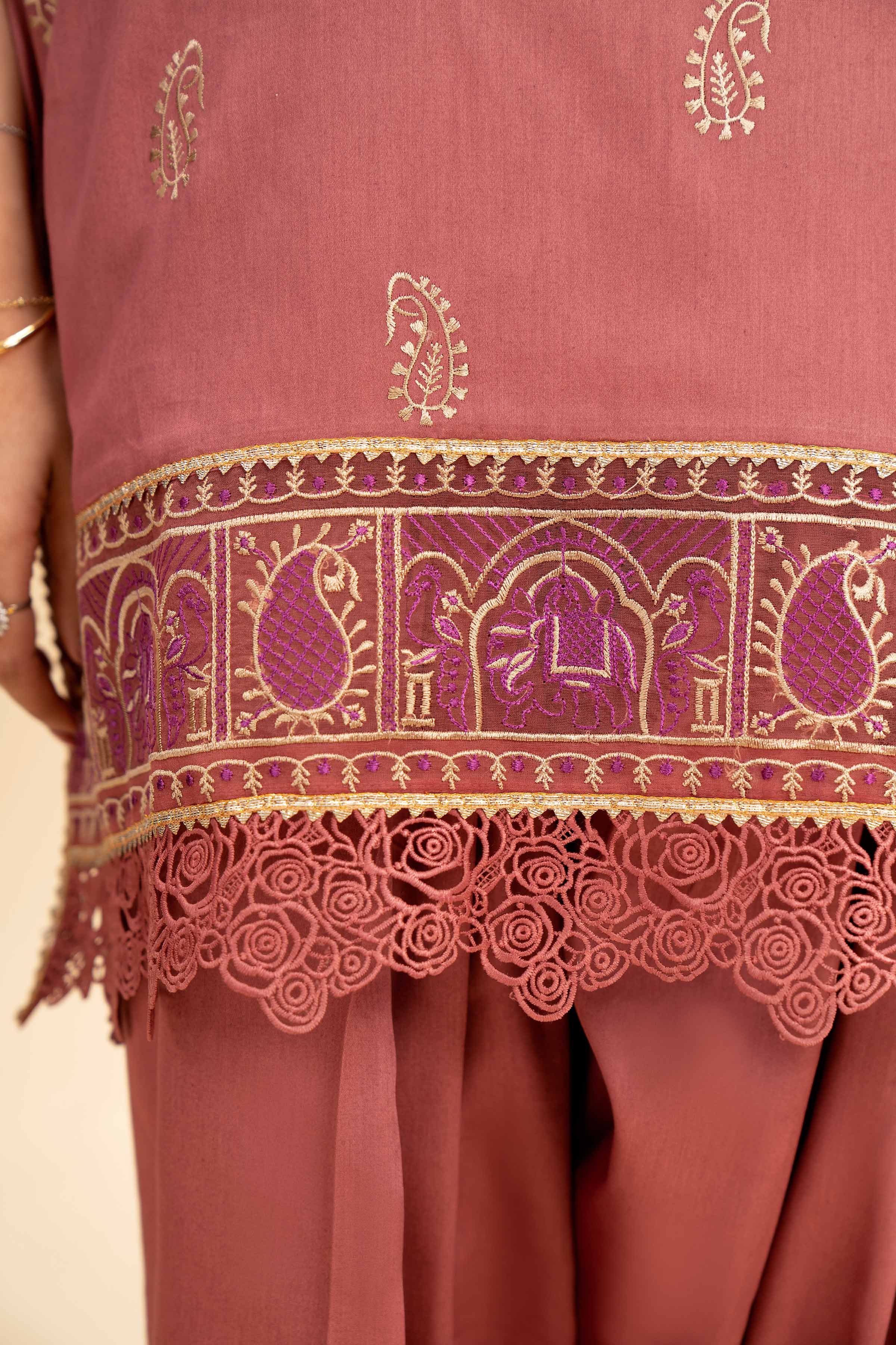 3 Piece - Embroidered Suit - 42501387 - Image 6