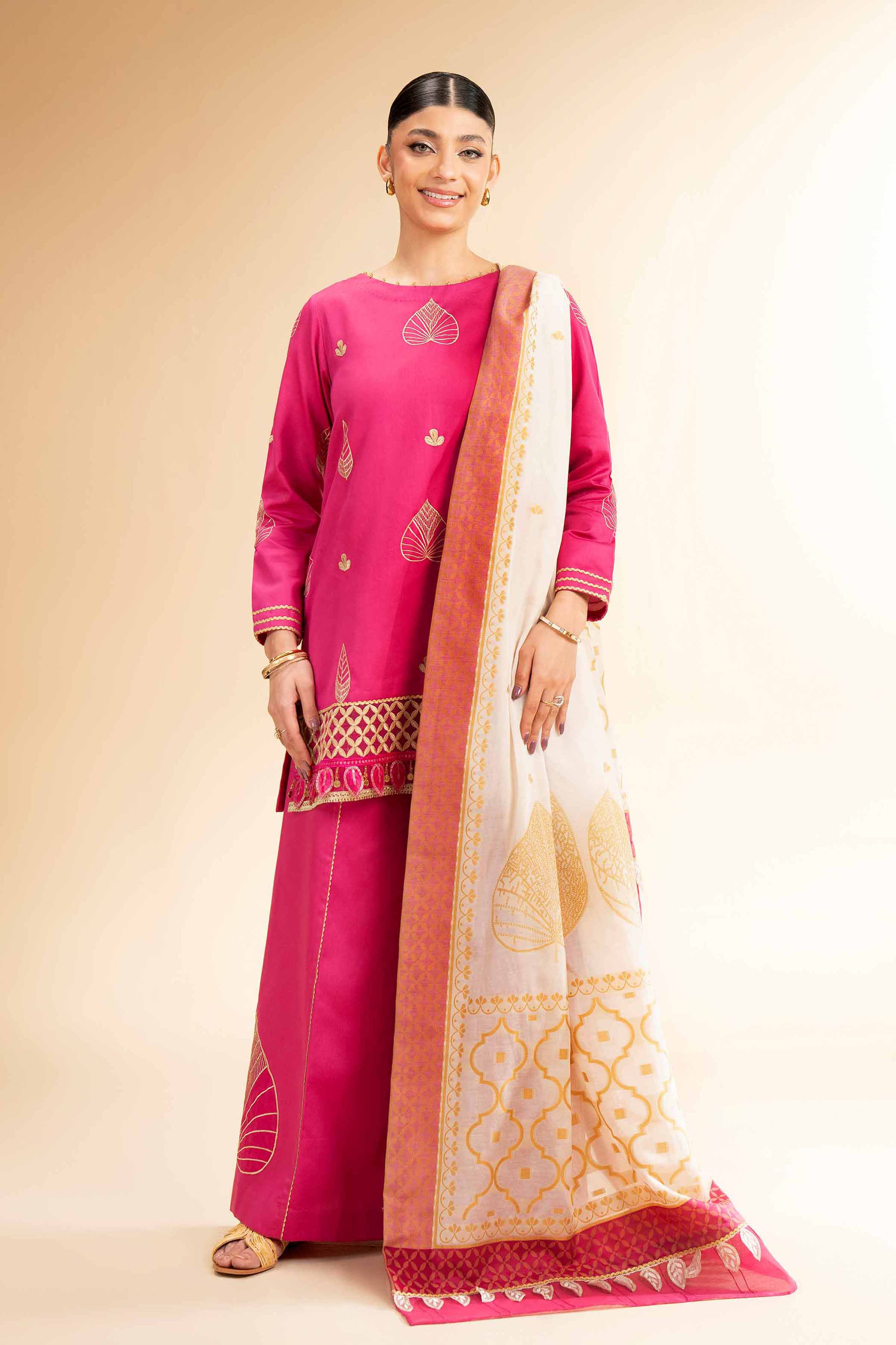 3 Piece - Embroidered Suit - 42501392 - Image 4