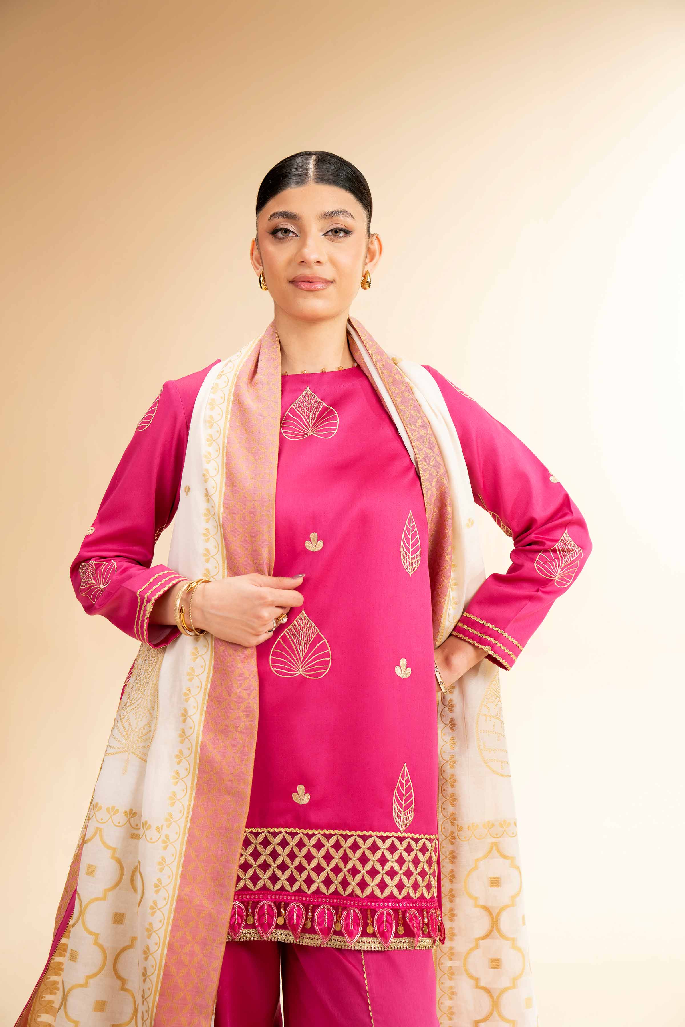 3 Piece - Embroidered Suit - 42501392 - Image 6