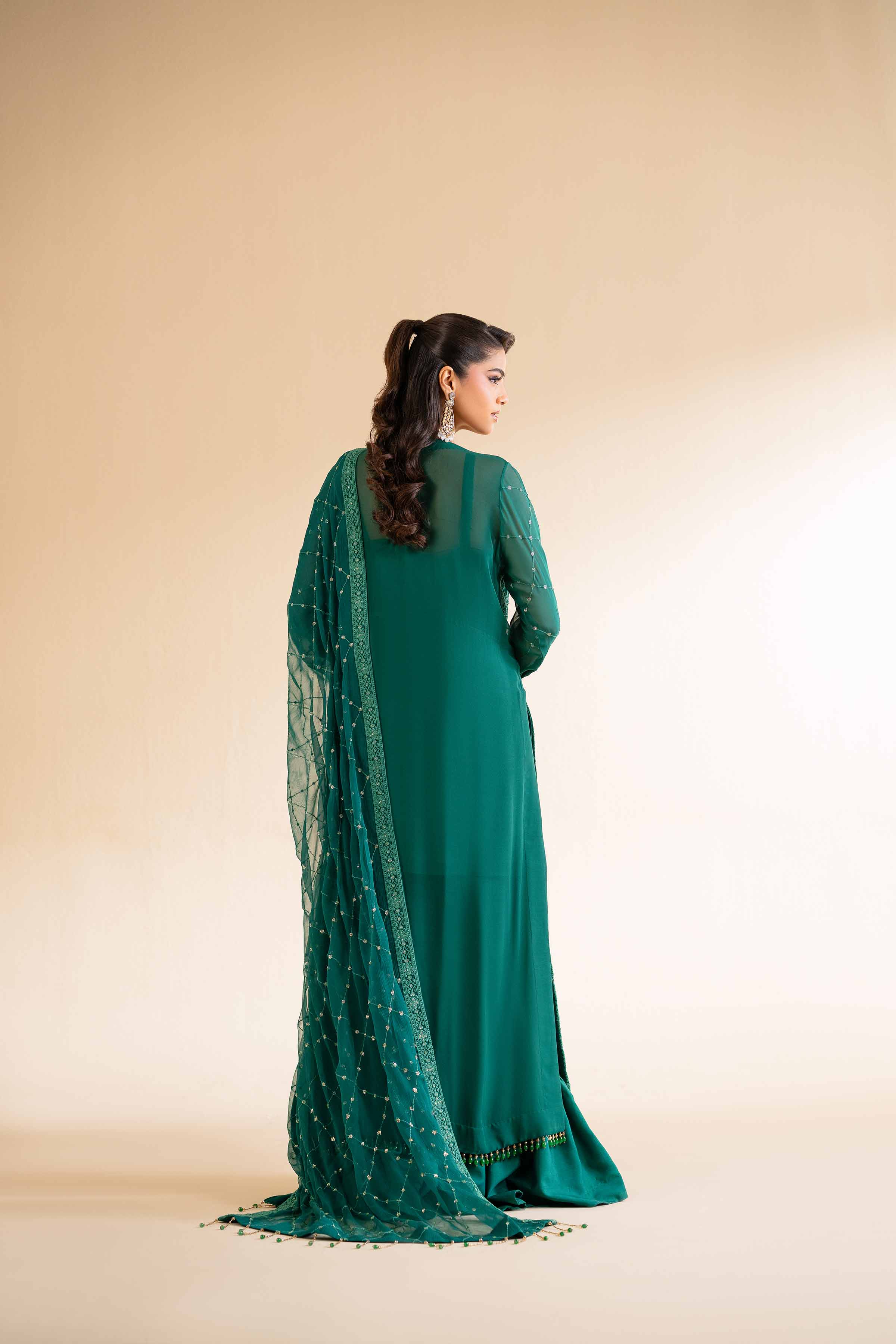 3 Piece - Dyed Embroidered Suit - 42501506 - Image 3