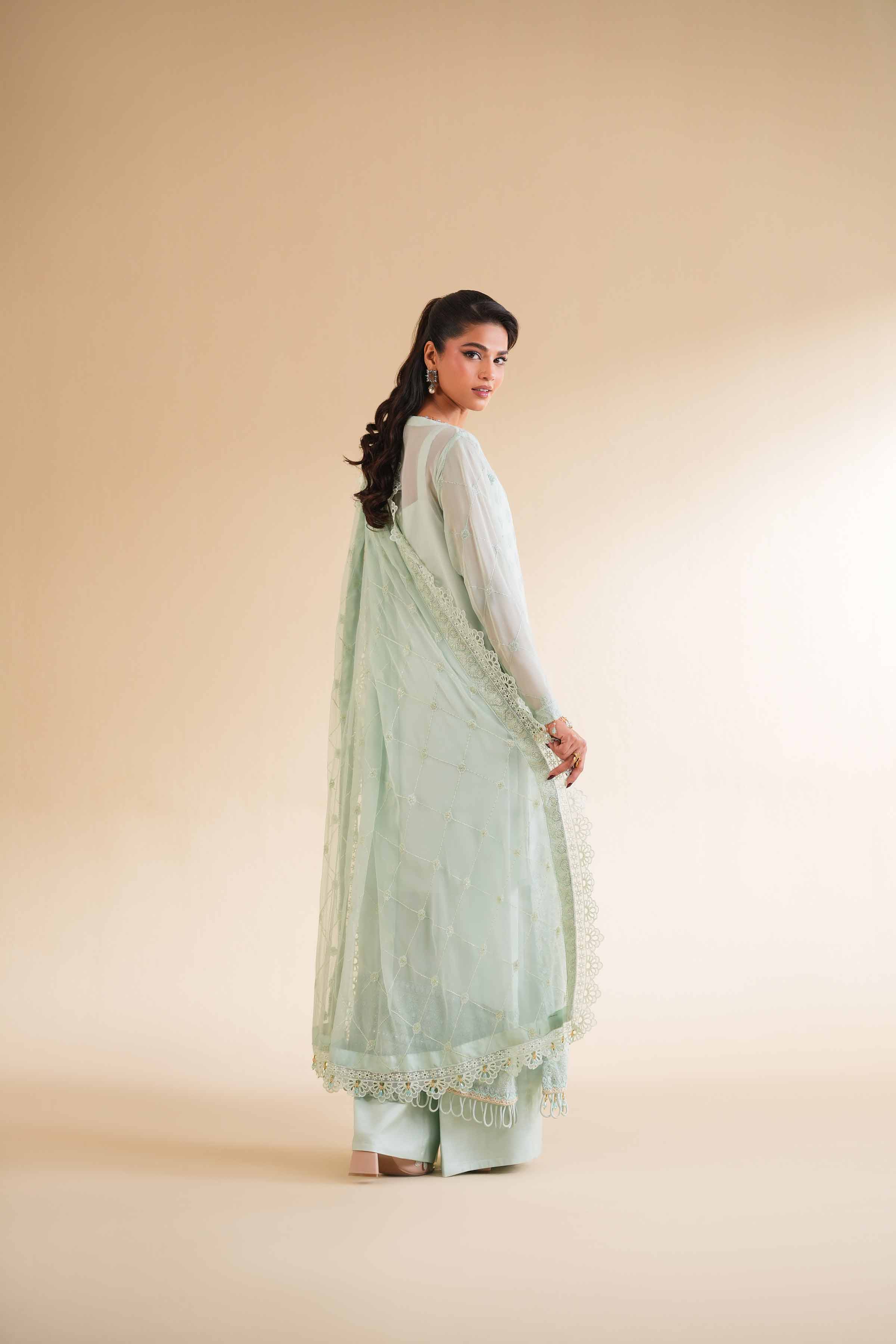 3 Piece - Dyed Embroidered Suit - 42501508 - Image 3