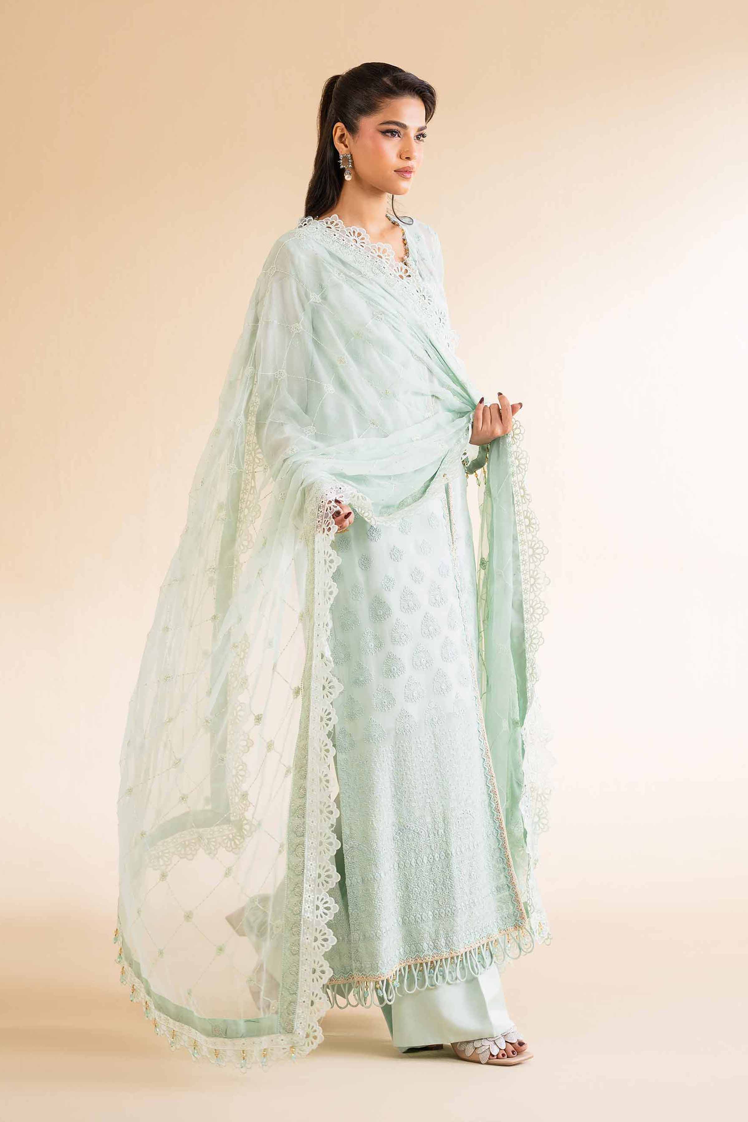 3 Piece - Dyed Embroidered Suit - 42501508 - Image 5