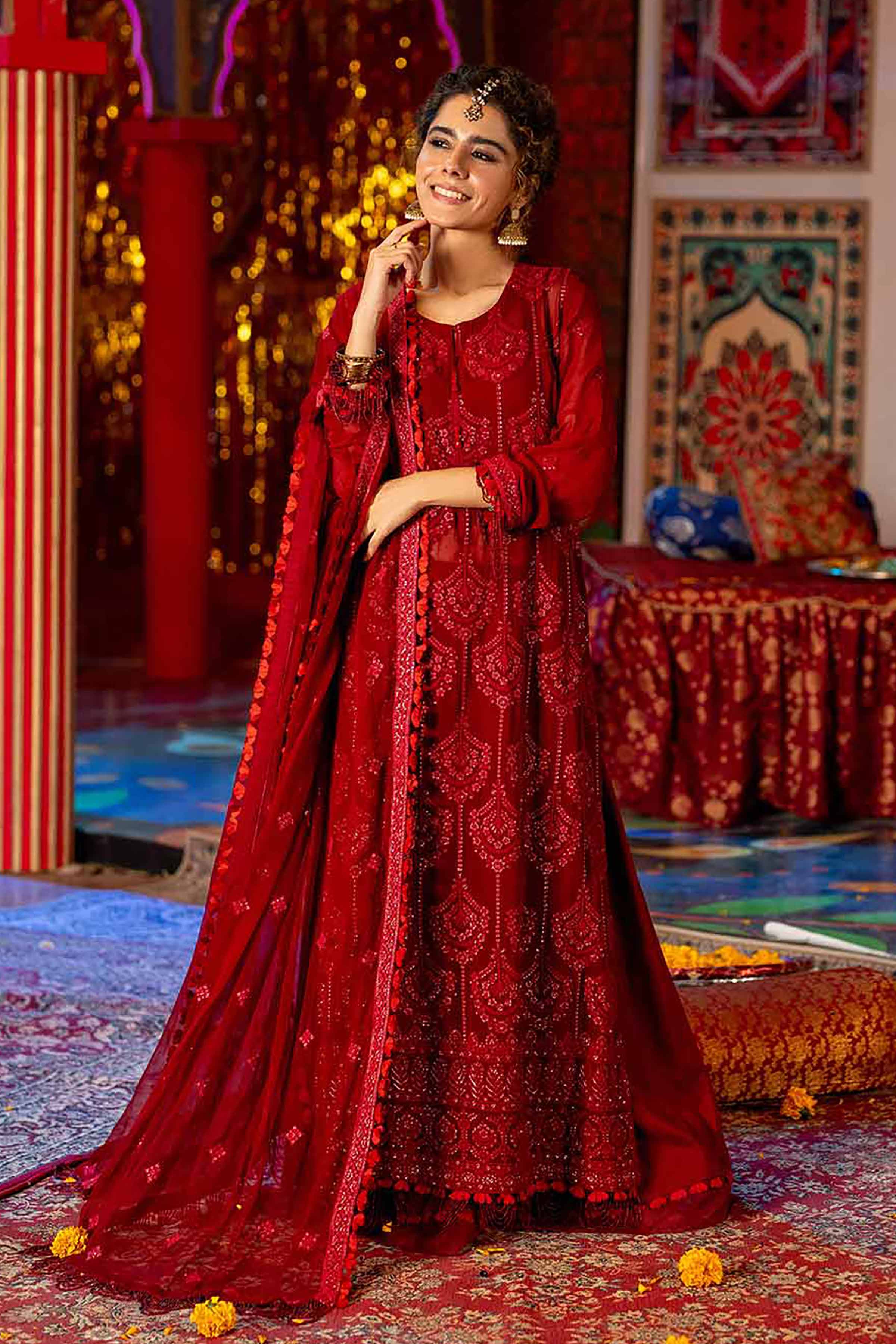 3 Piece - Dyed Embroidered Suit - 42501509 - Image 2