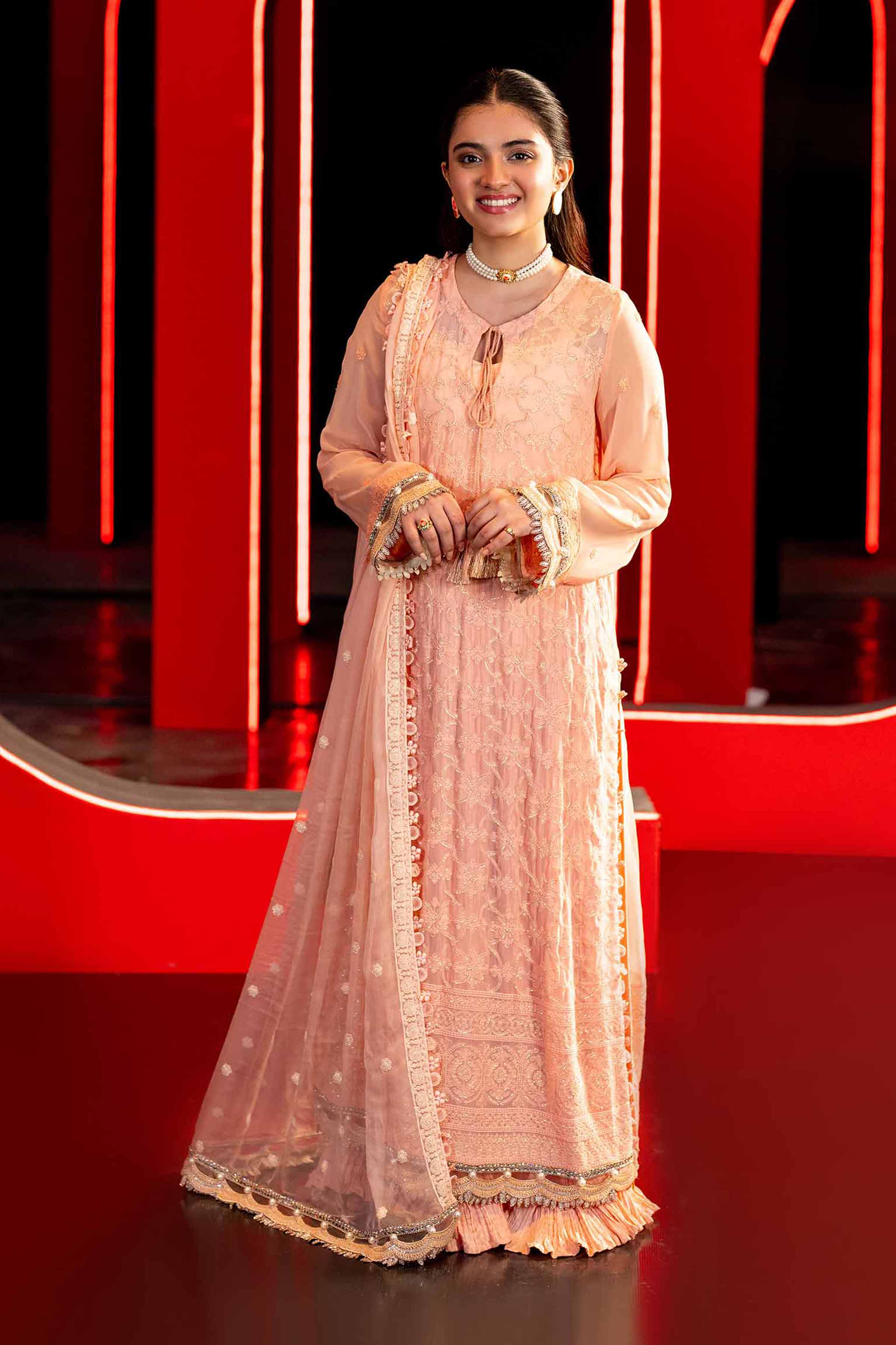 3 Piece - Dyed Embroidered Suit - 42501510