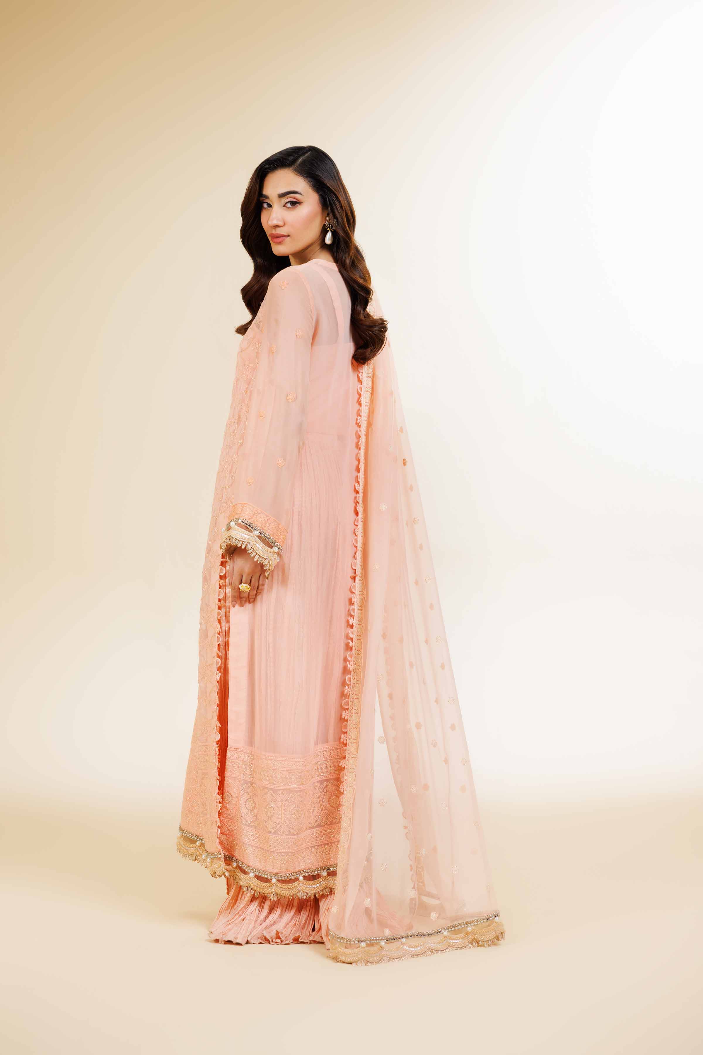 3 Piece - Dyed Embroidered Suit - 42501510 - Image 5