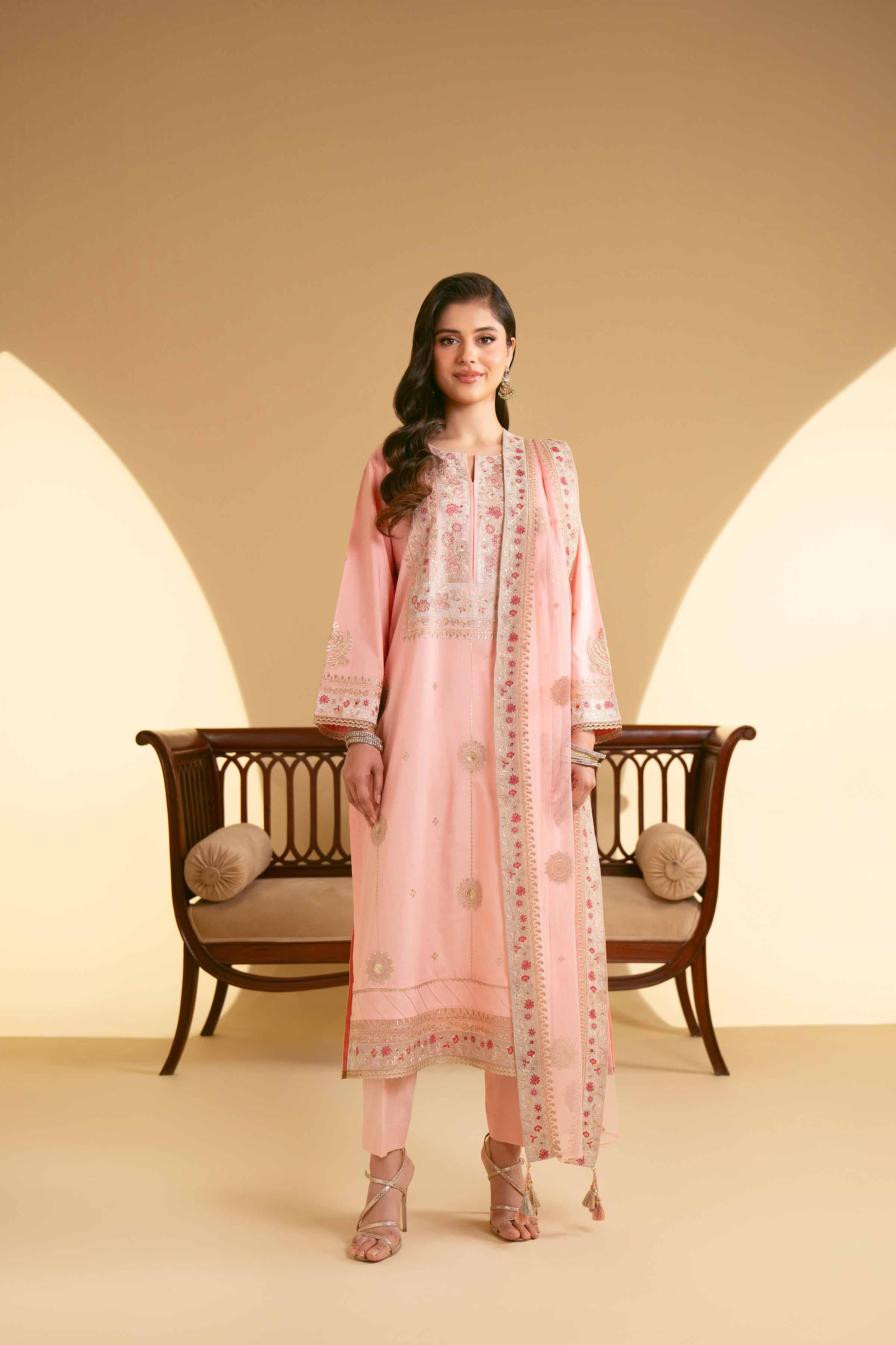3 Piece - Embroidered Suit - 42519121 - Image 5