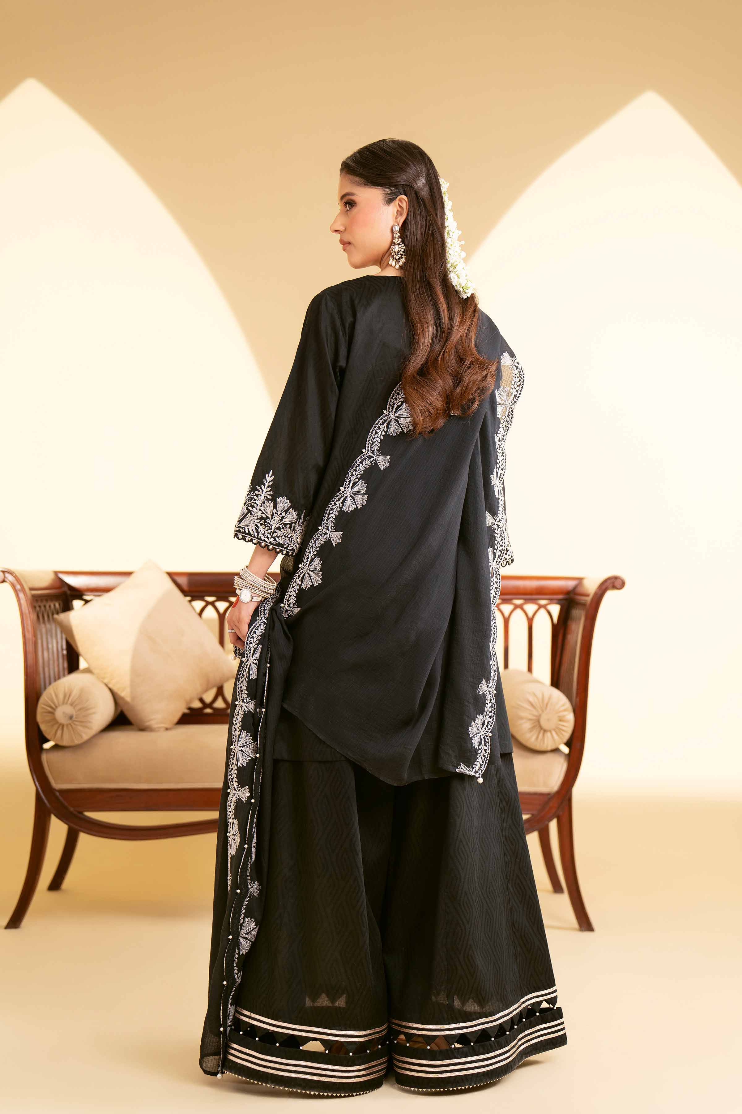 3 Piece - Embroidered Suit - 42519136 - Image 3