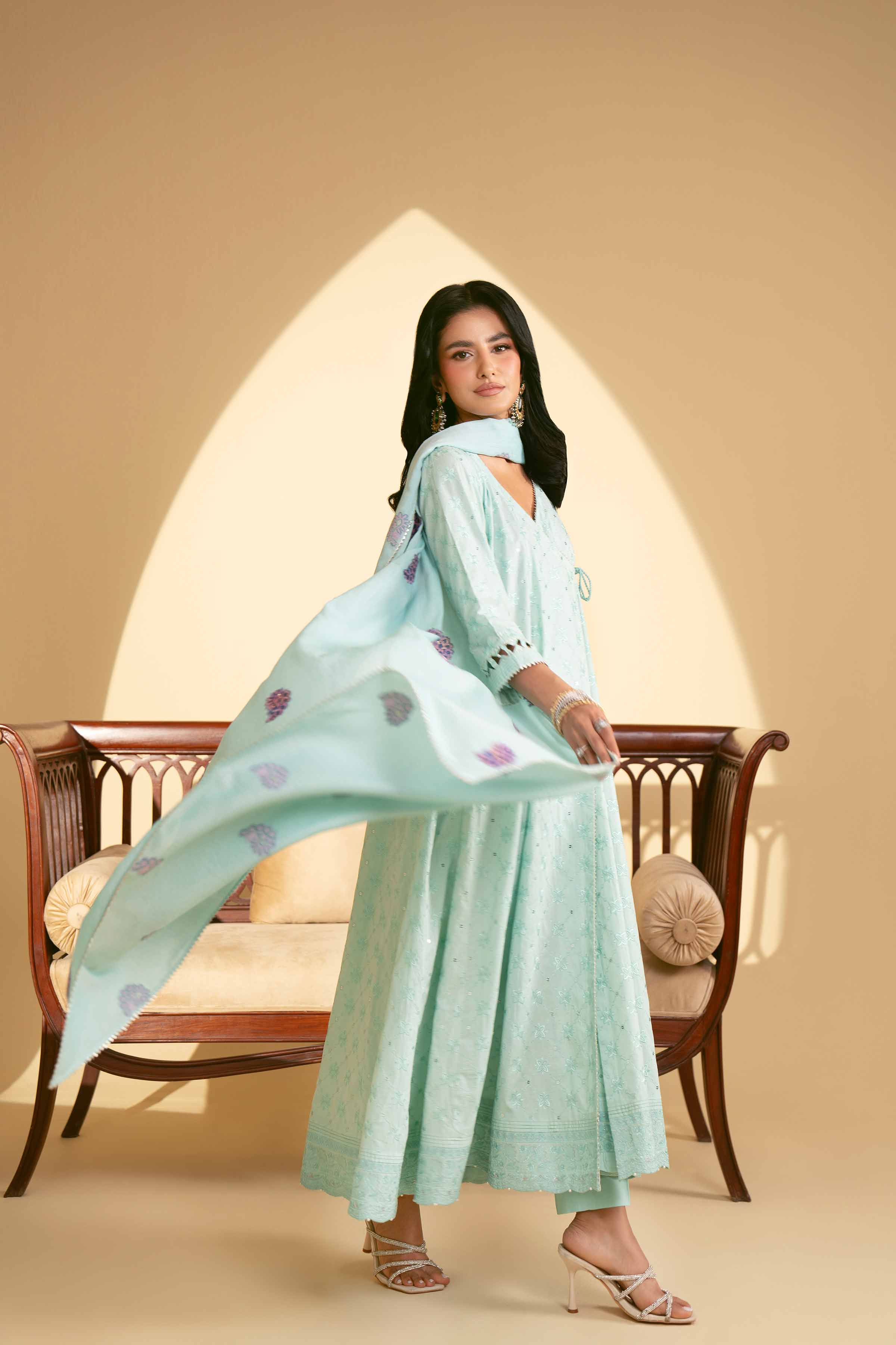 3 Piece - Embroidered Suit - 42519187 - Image 5