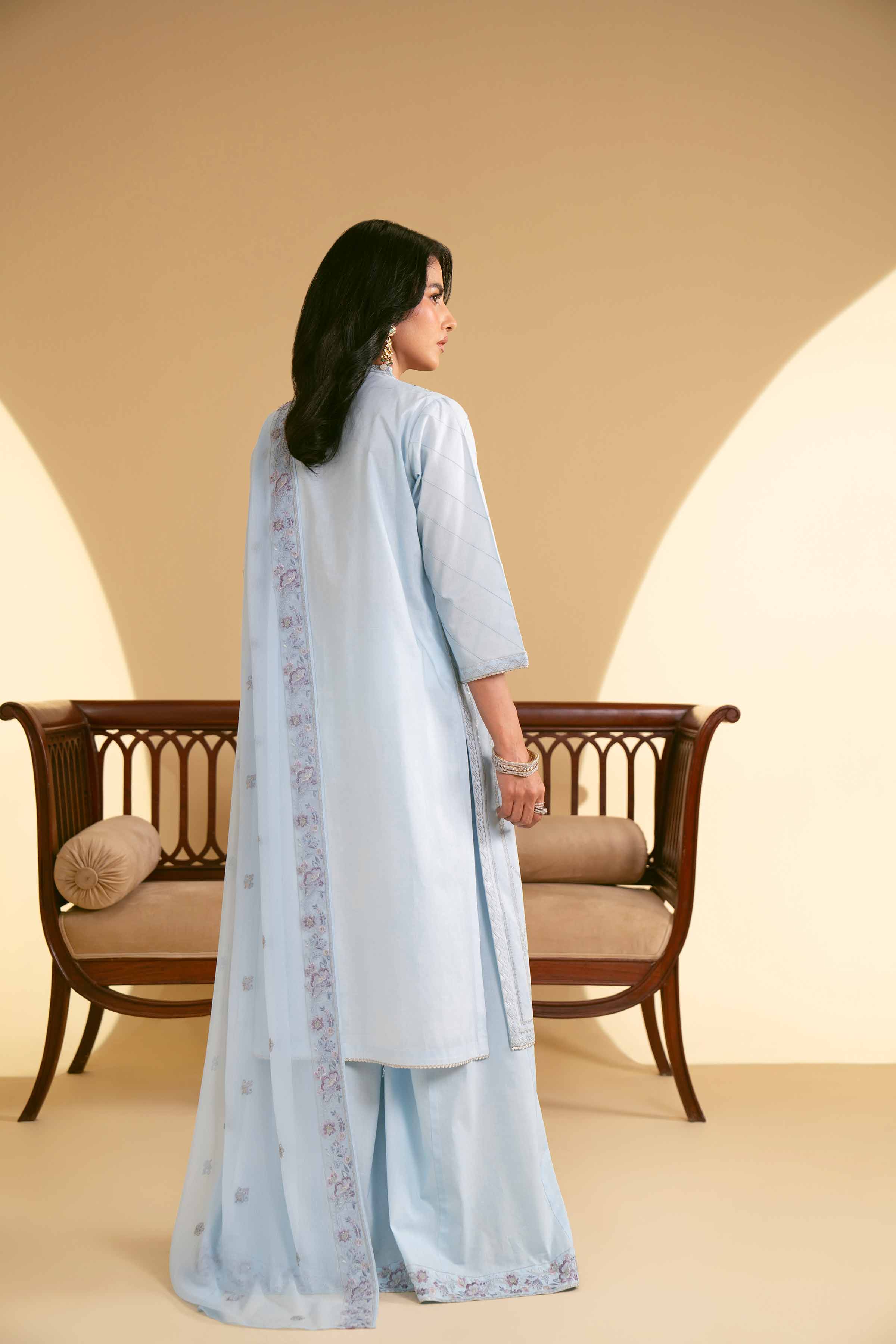 3 Piece - Embroidered Suit - 42519197 - Image 3