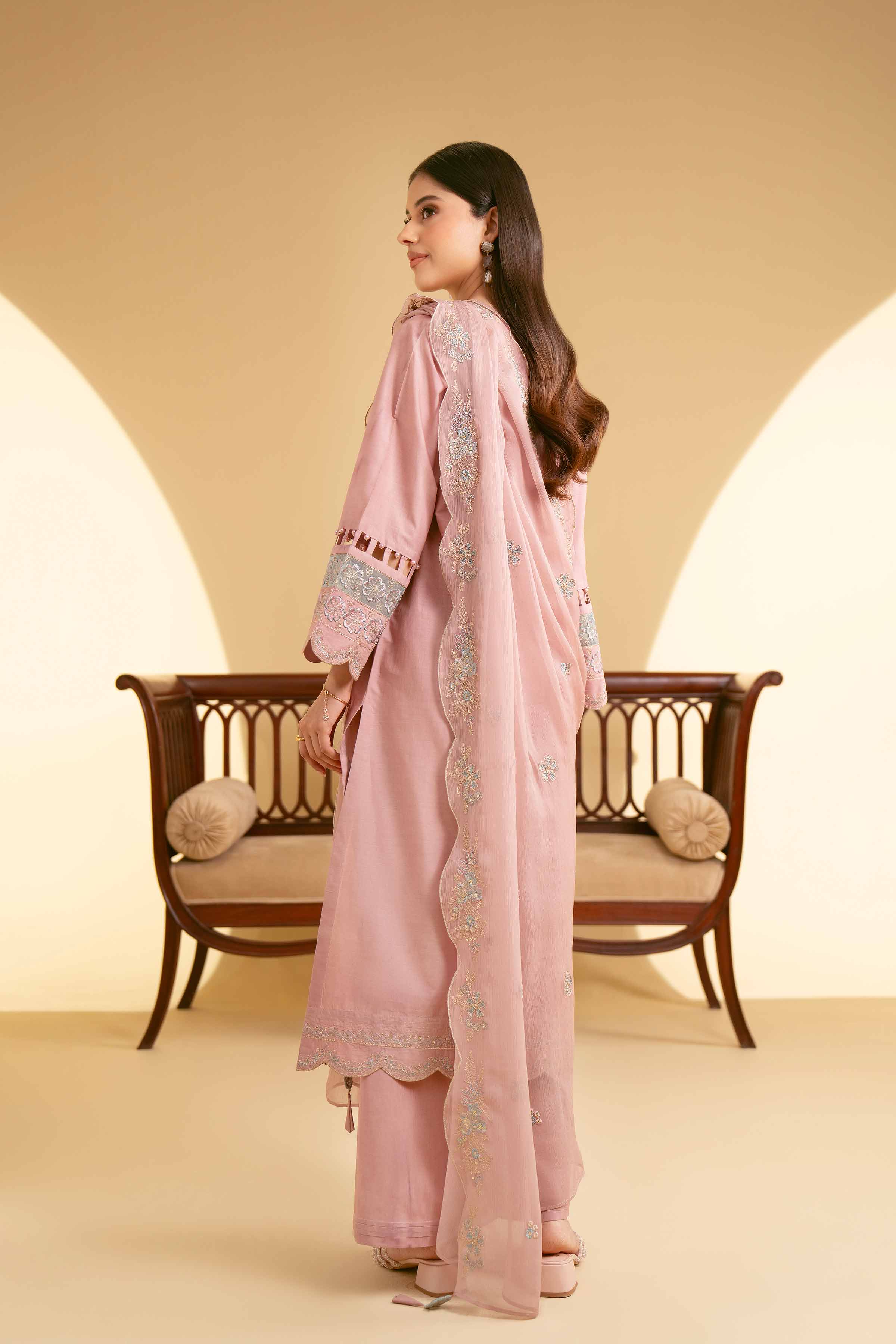 3 Piece - Embroidered Suit - 42519199 - Image 3