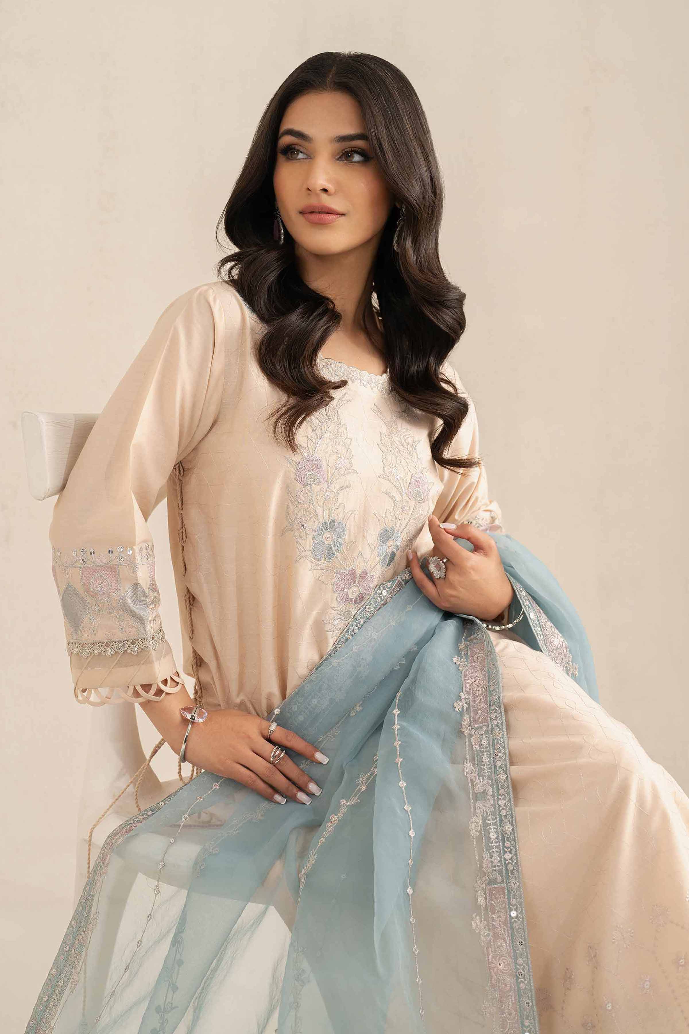 3 Piece - Embroidered Suit - 42519372 - Image 2