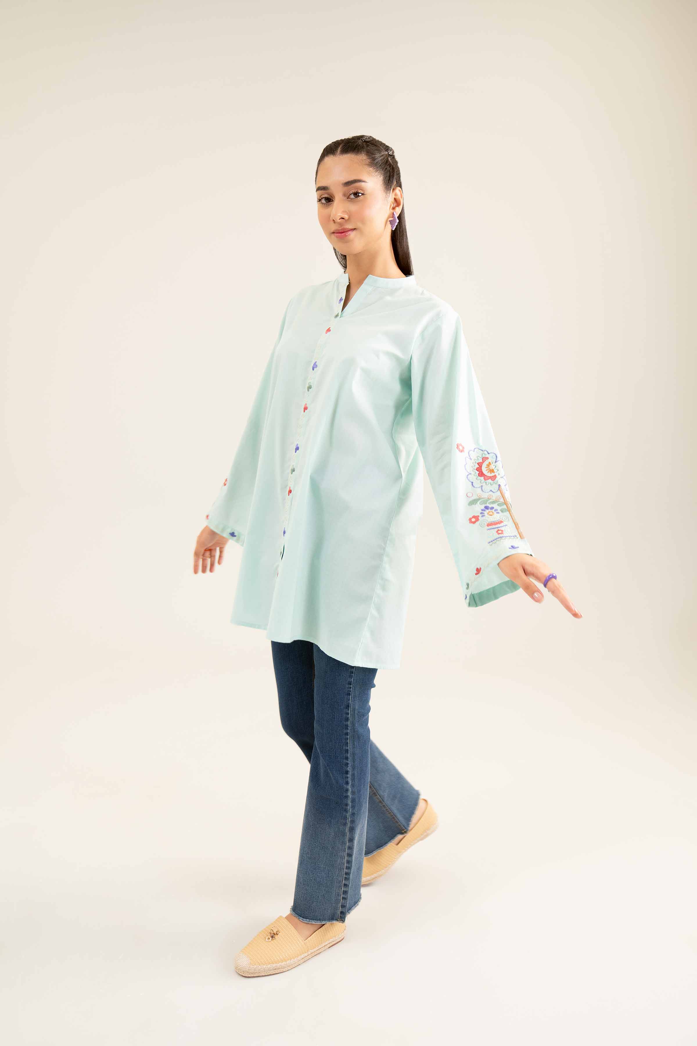 Embroidered Tunic - AS24-100 - Image 4