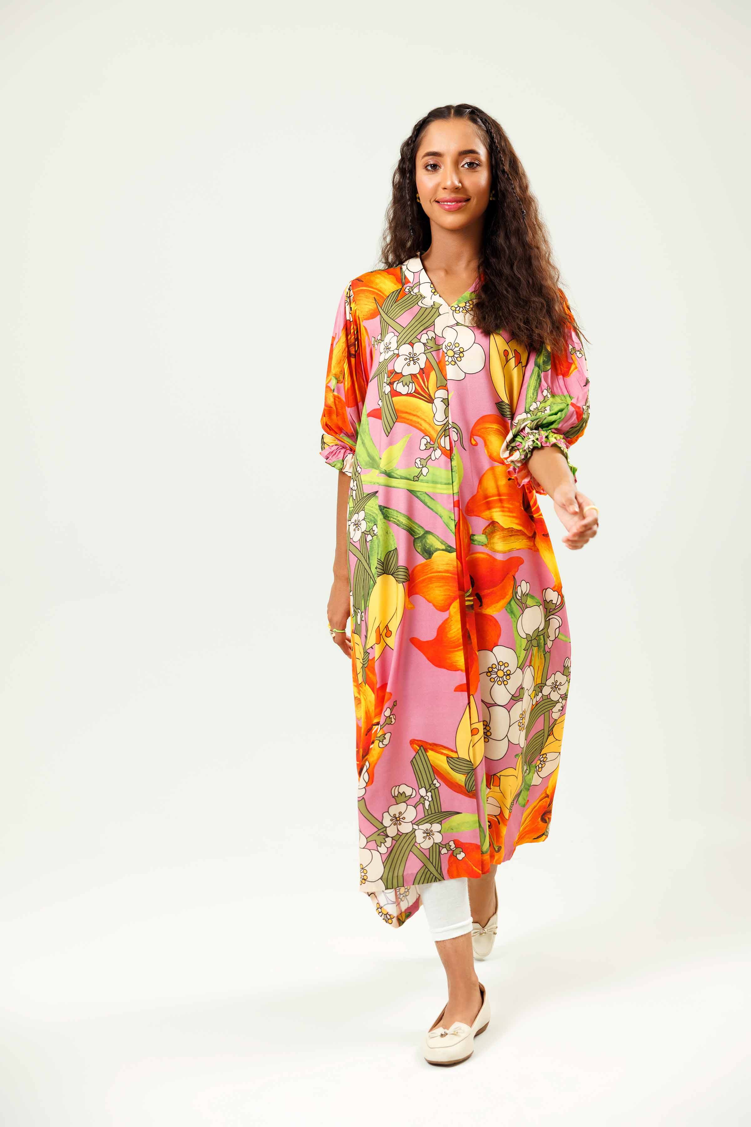 Printed Dress - AS24-101 - Image 4