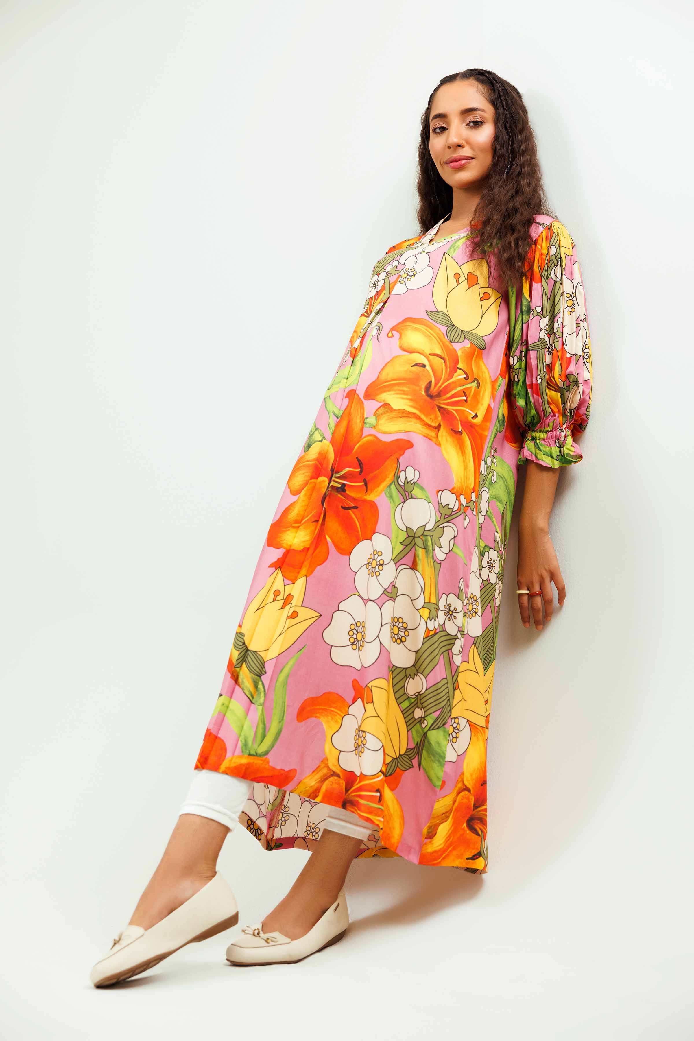 Printed Dress - AS24-101 - Image 6