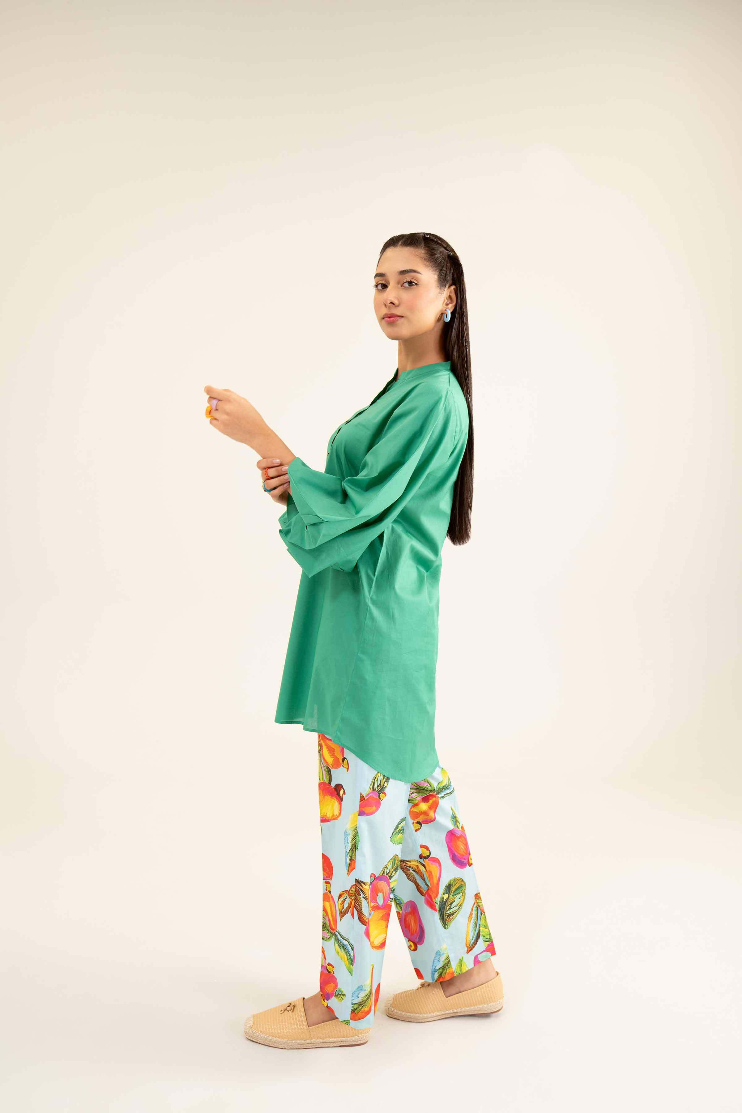 2 Piece - Printed Suit - AS24-95 - Image 4