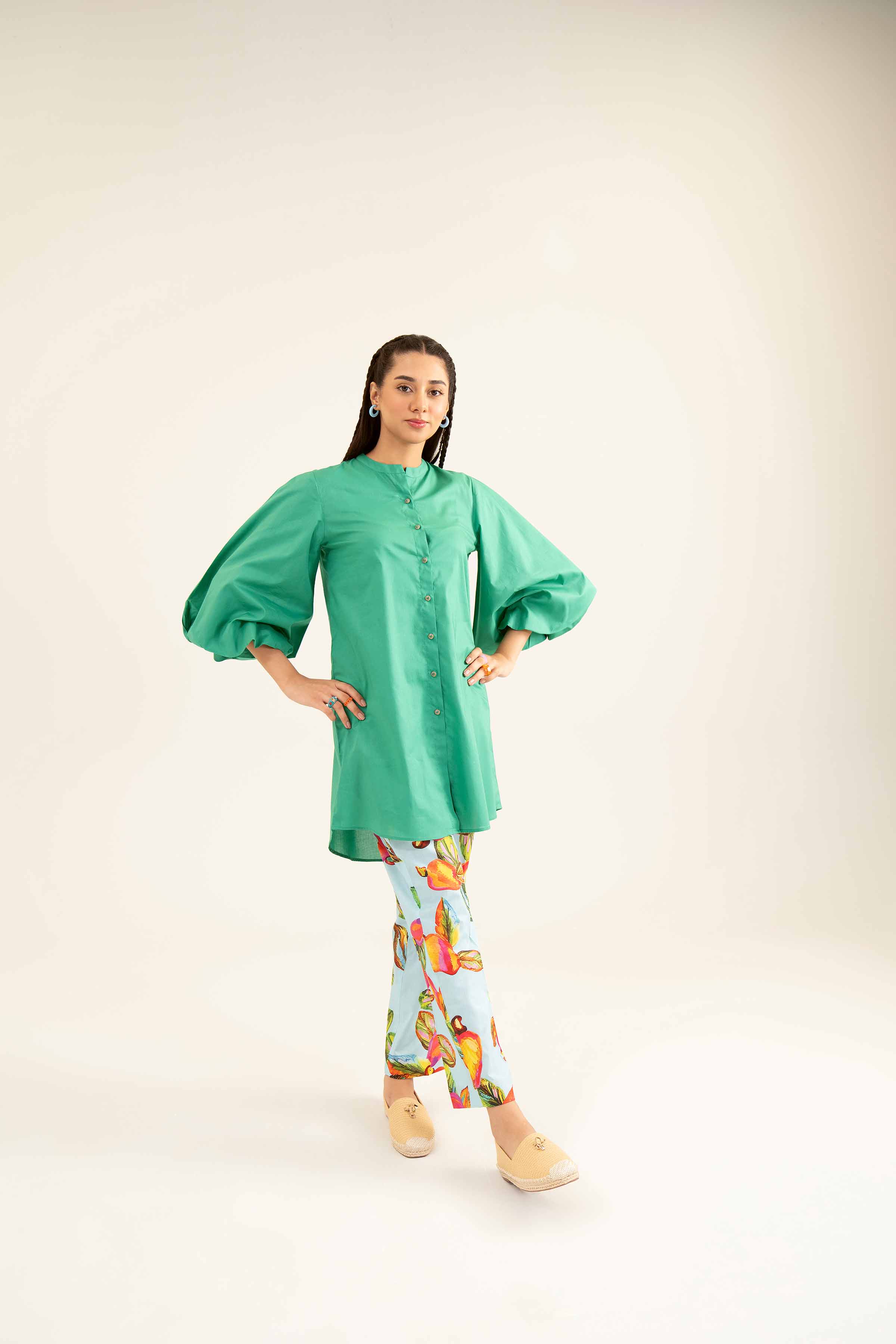 2 Piece - Printed Suit - AS24-95 - Image 5